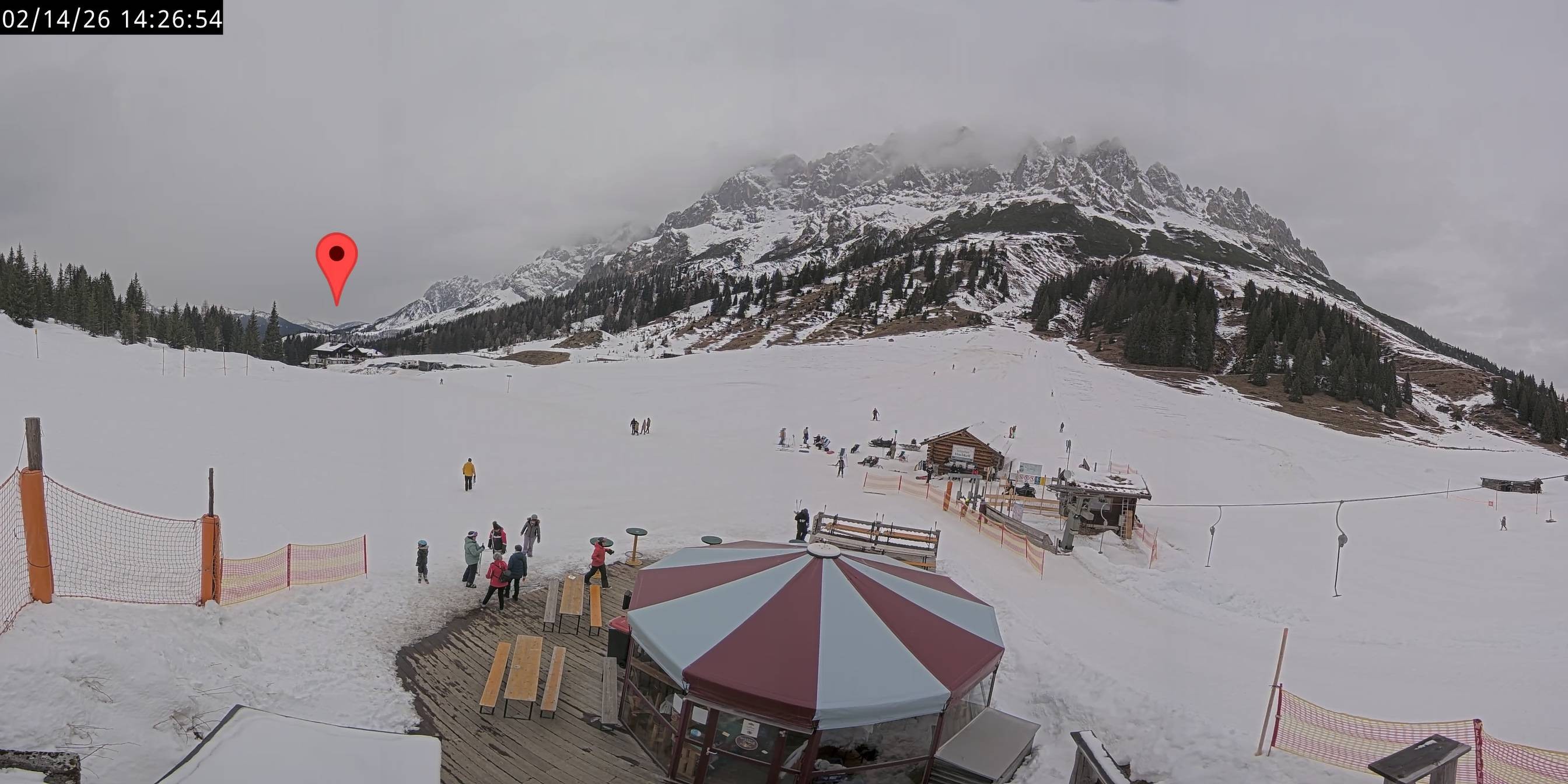 Archiv Foto Webcam Berghotel Arthurhaus am Hochkönig