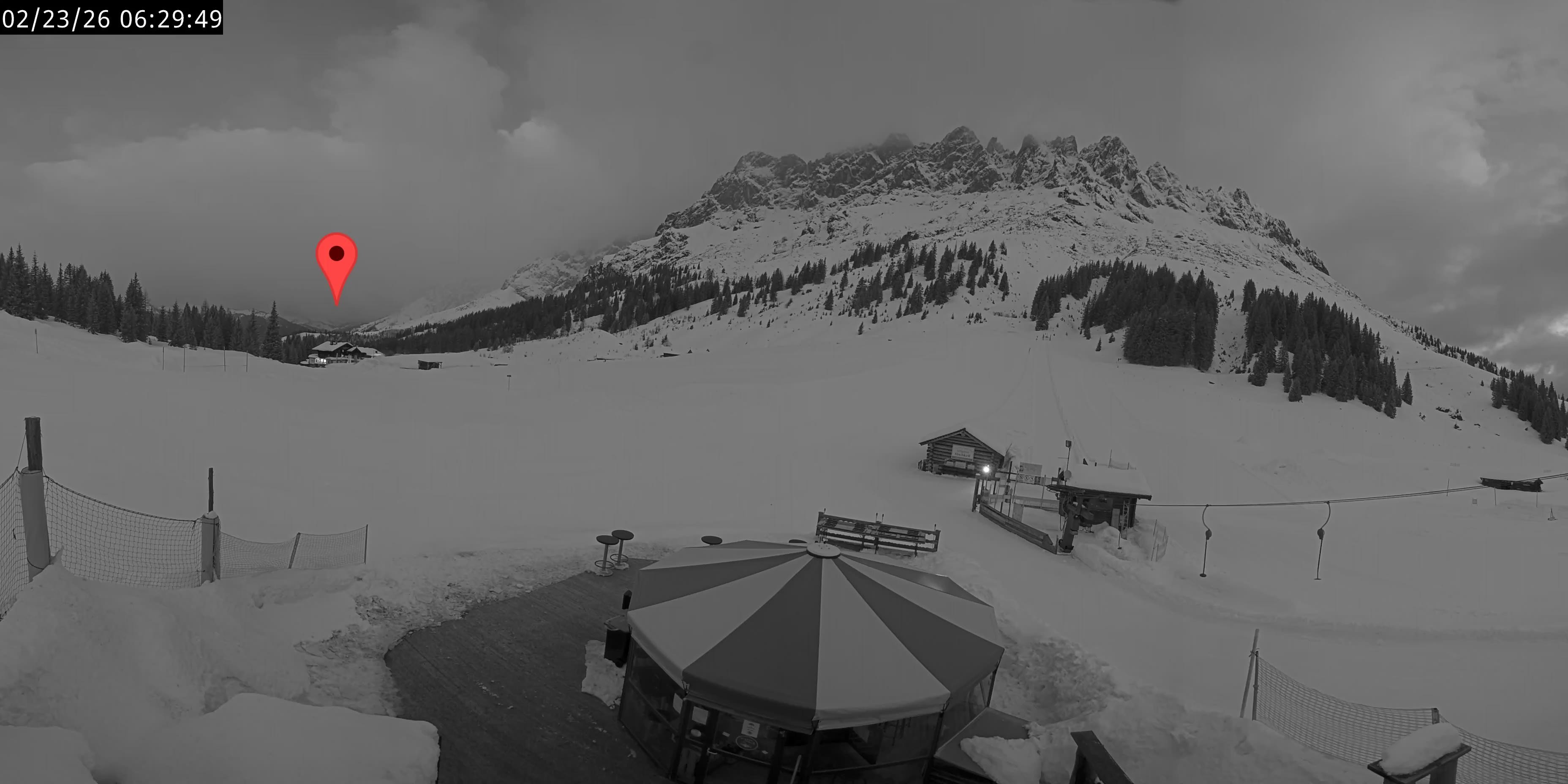 Archiv Foto Webcam Berghotel Arthurhaus am Hochkönig