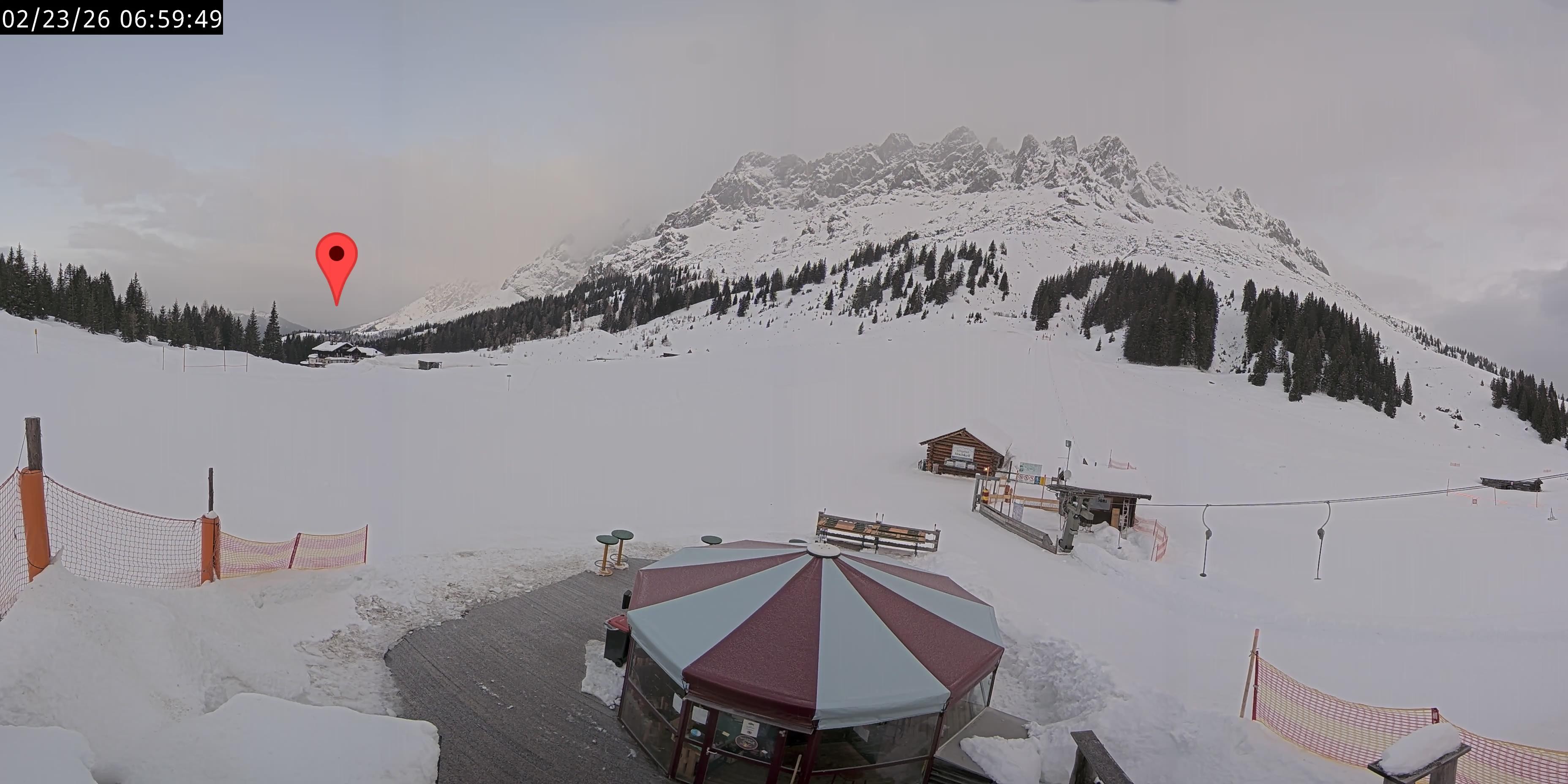 Archiv Foto Webcam Berghotel Arthurhaus am Hochkönig