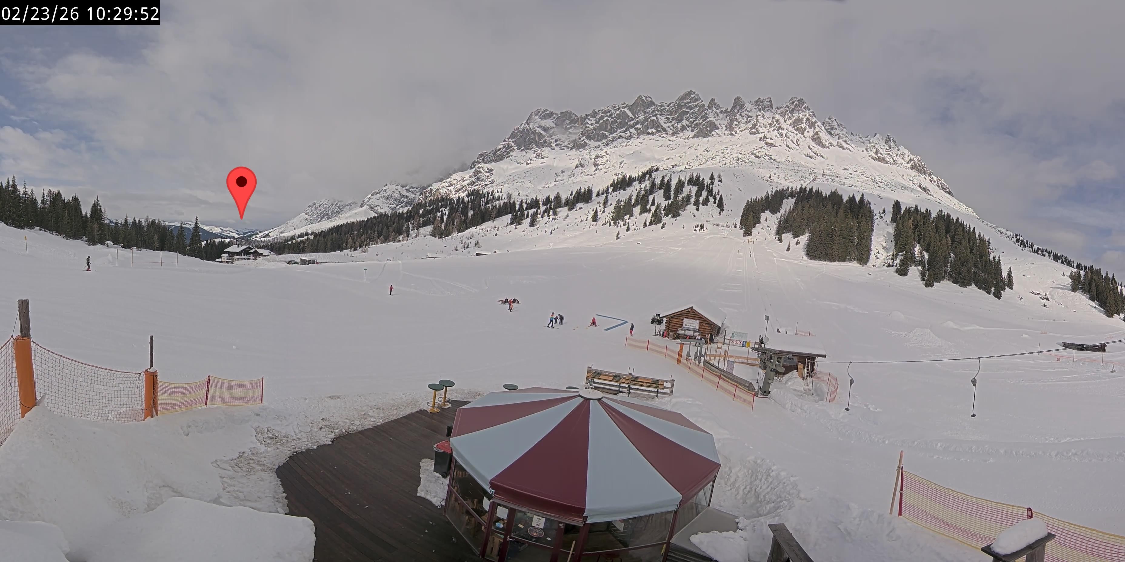 Archiv Foto Webcam Berghotel Arthurhaus am Hochkönig