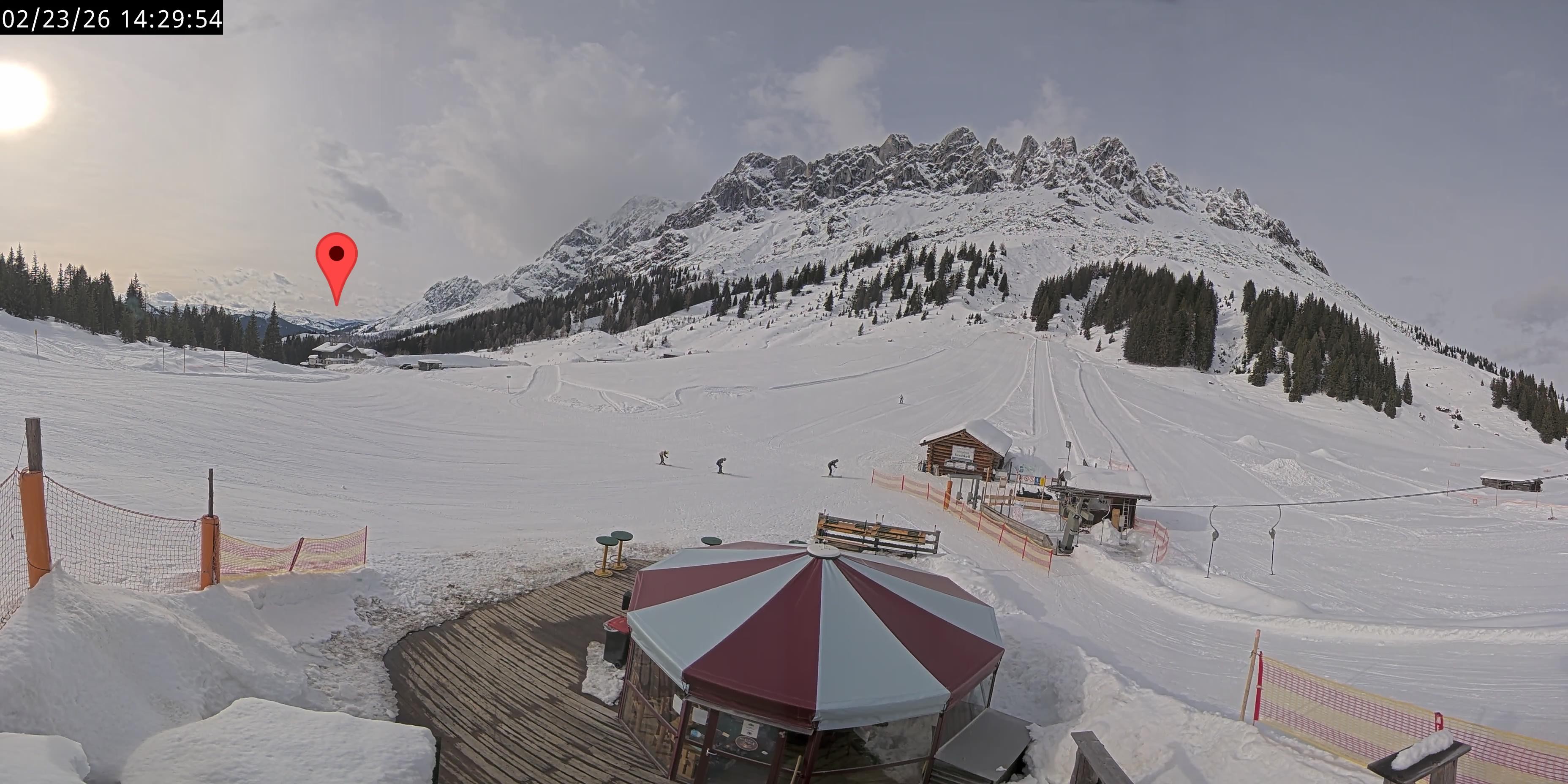 Archiv Foto Webcam Berghotel Arthurhaus am Hochkönig