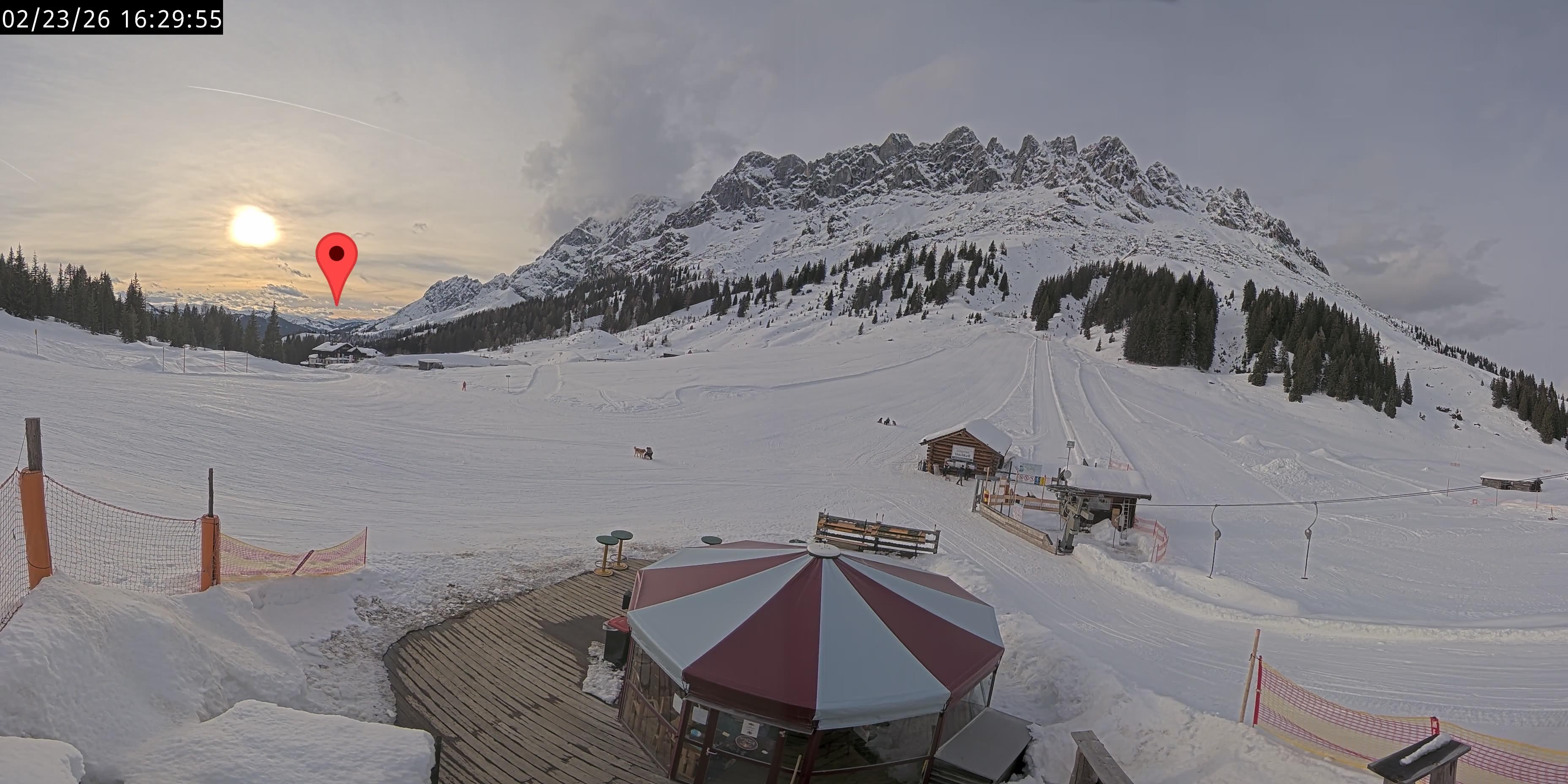 Archiv Foto Webcam Berghotel Arthurhaus am Hochkönig