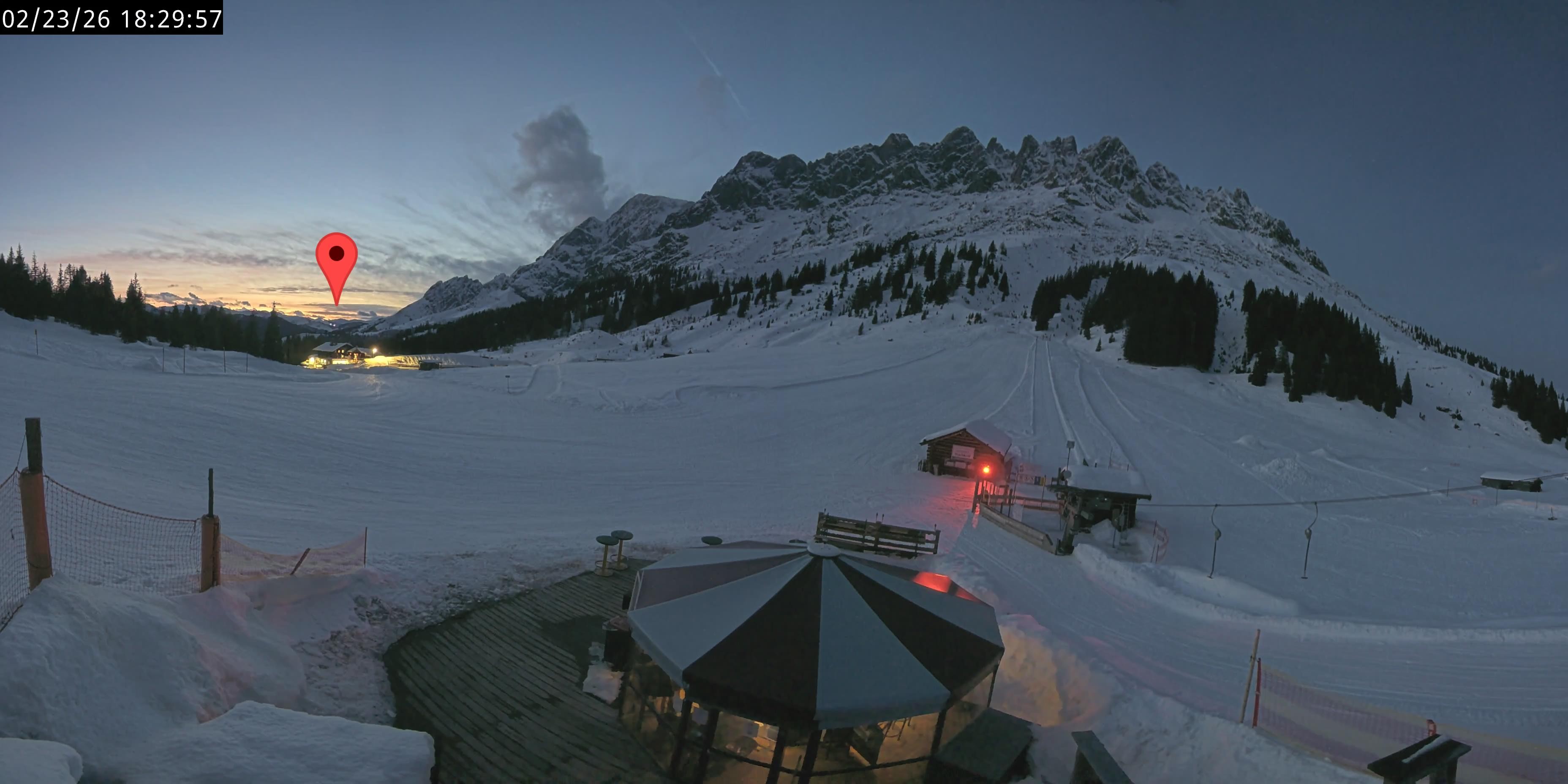 Archiv Foto Webcam Berghotel Arthurhaus am Hochkönig