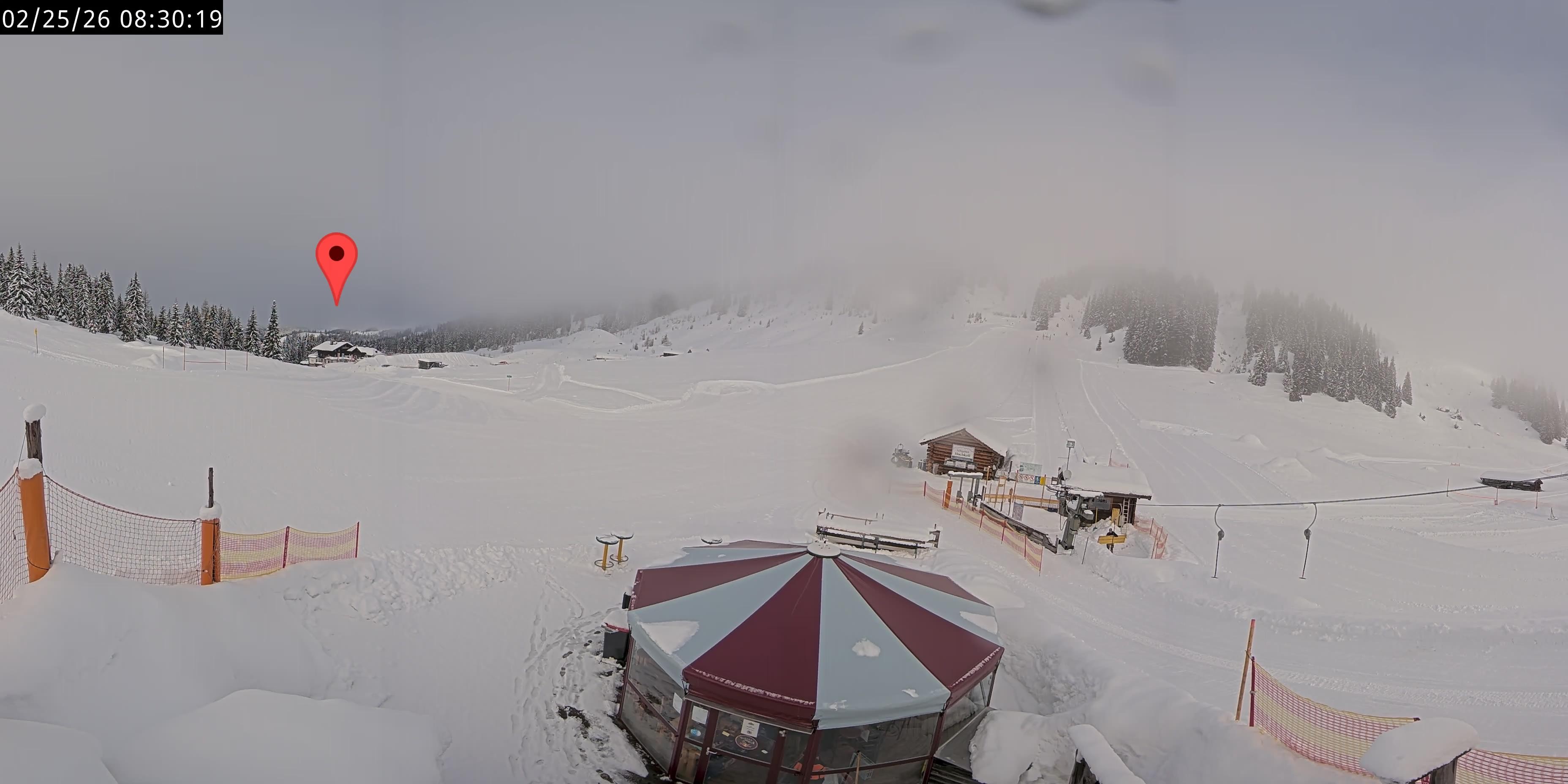 Archived image Webcam Mountain inn Arthurhaus at Hochkönig