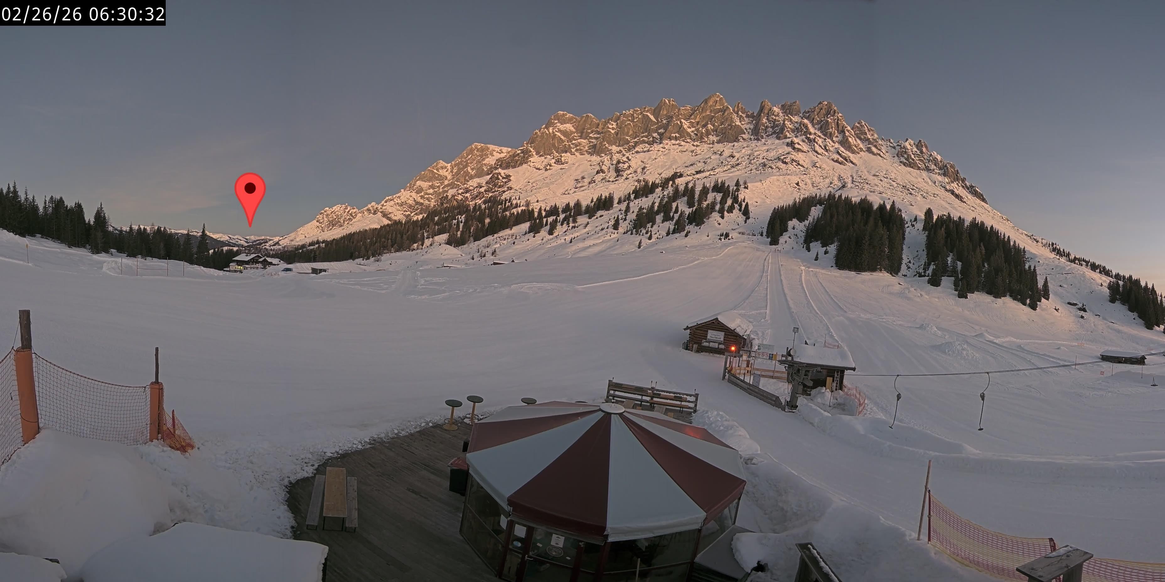 Archiv Foto Webcam Berghotel Arthurhaus am Hochkönig