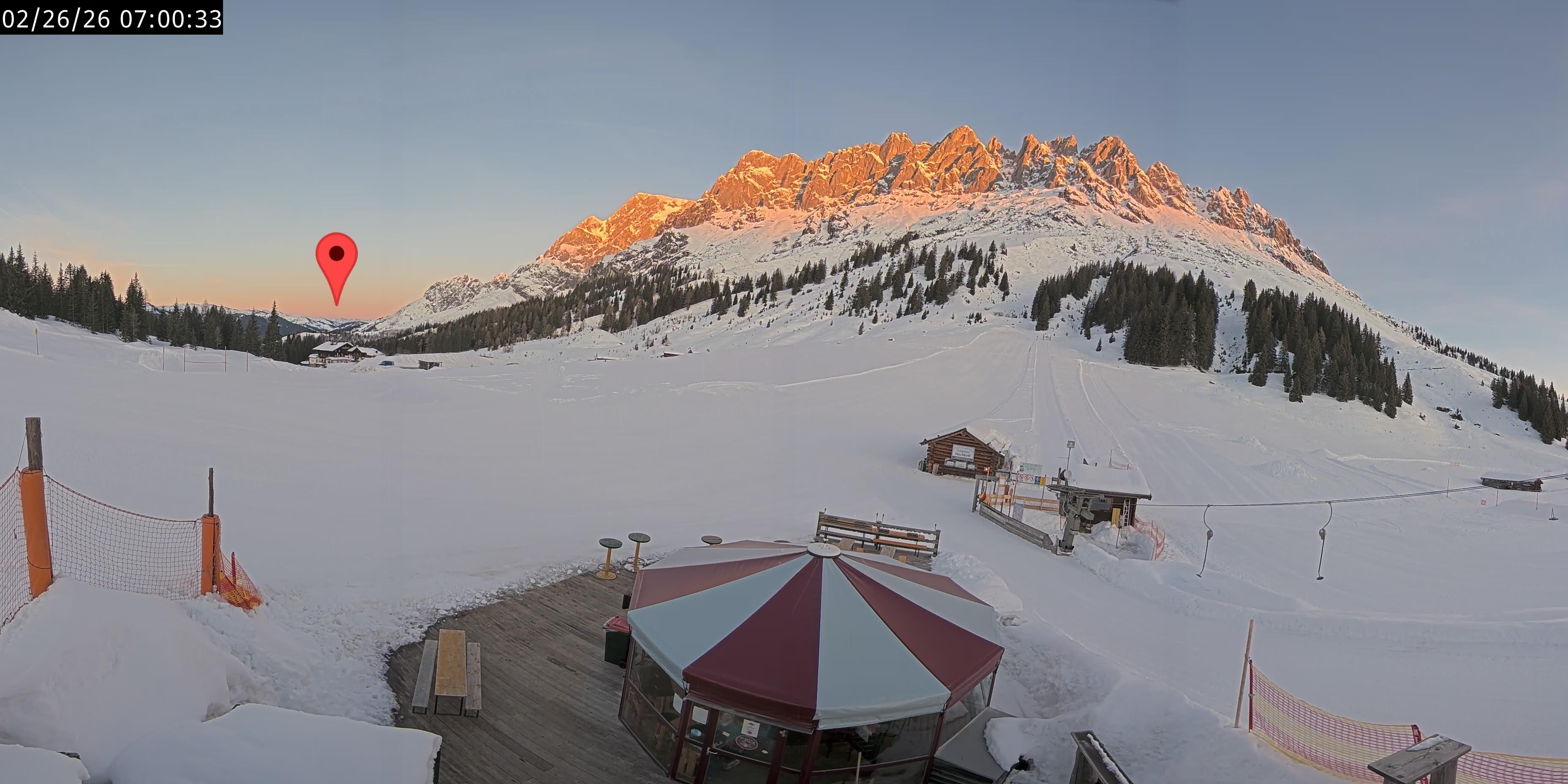 Archiv Foto Webcam Berghotel Arthurhaus am Hochkönig