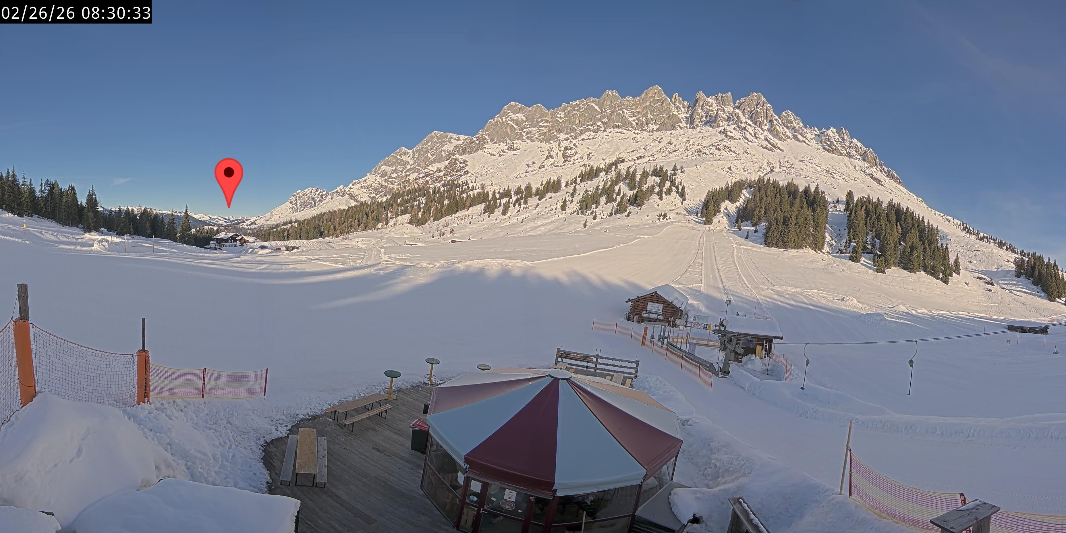Archiv Foto Webcam Berghotel Arthurhaus am Hochkönig
