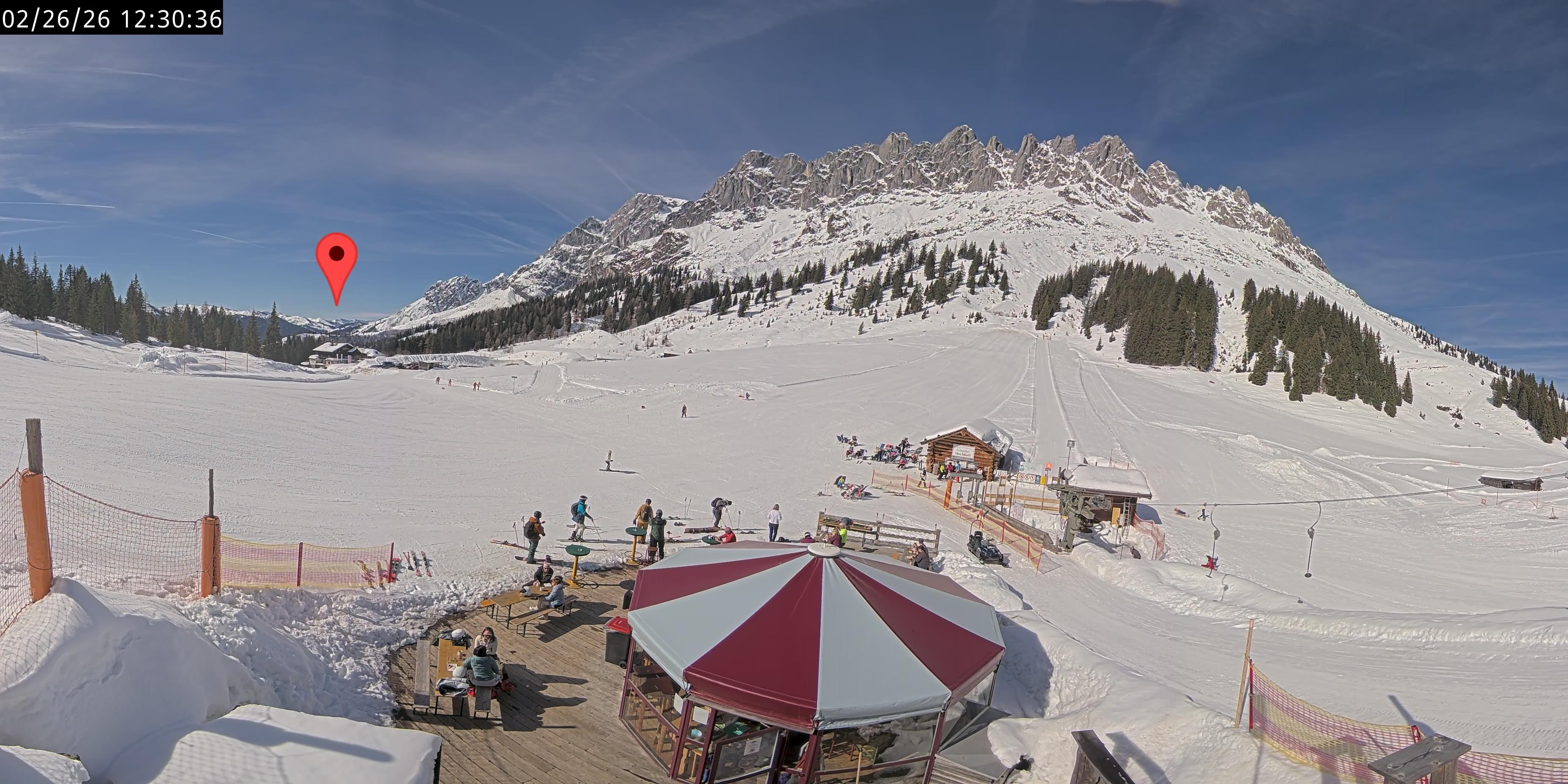 Archiv Foto Webcam Berghotel Arthurhaus am Hochkönig