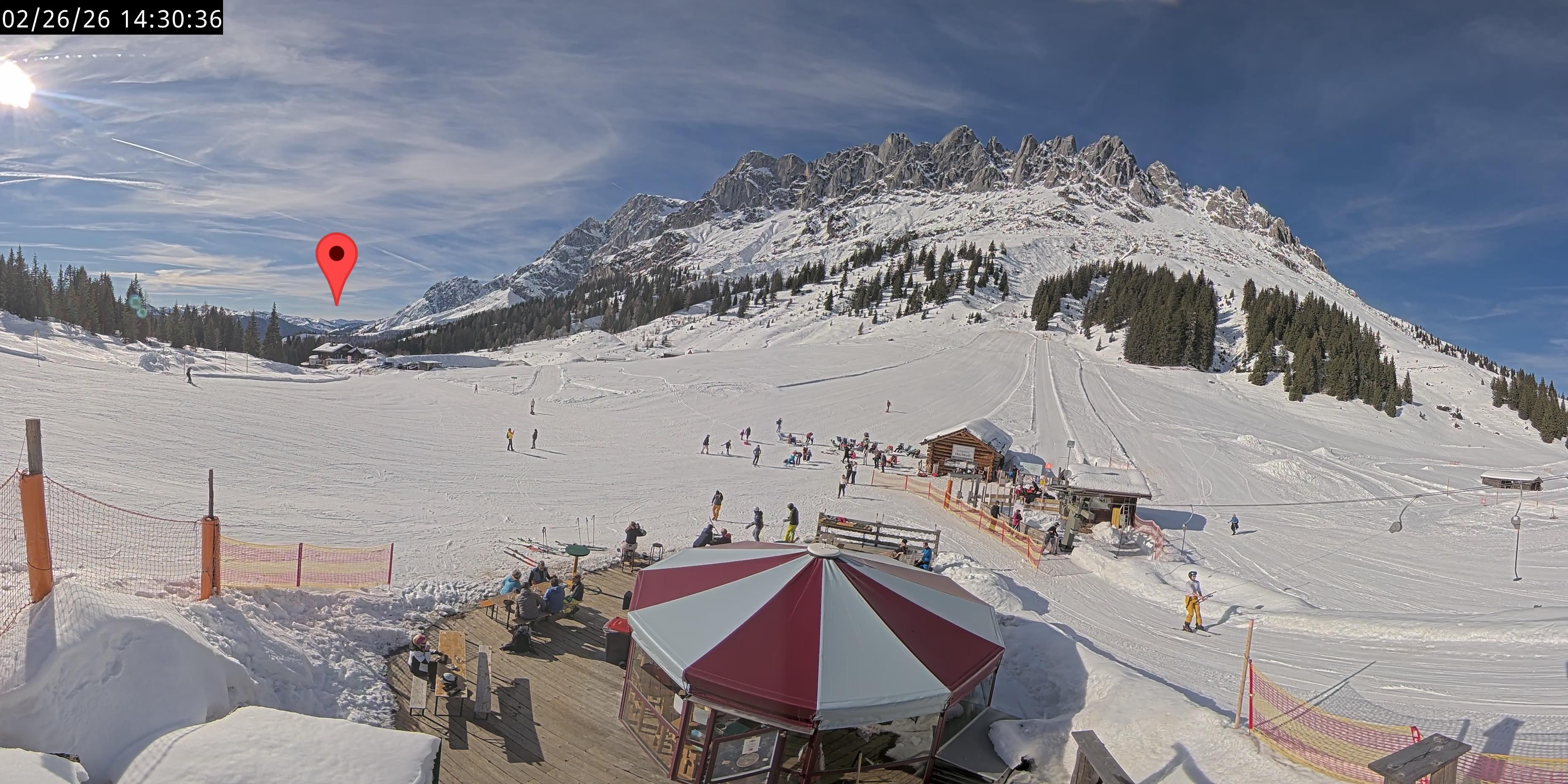 Archiv Foto Webcam Berghotel Arthurhaus am Hochkönig