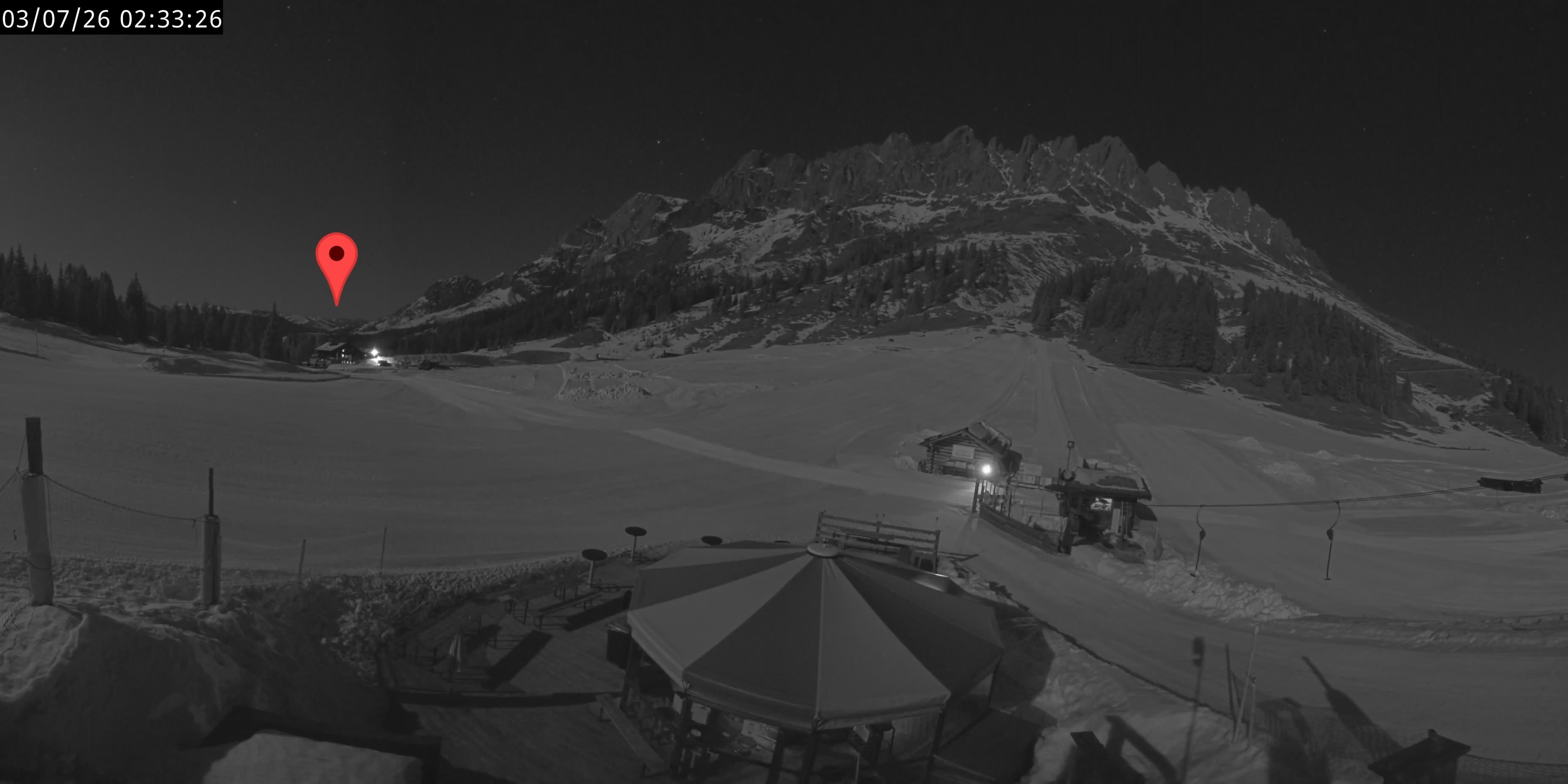 Archiv Foto Webcam Berghotel Arthurhaus am Hochkönig