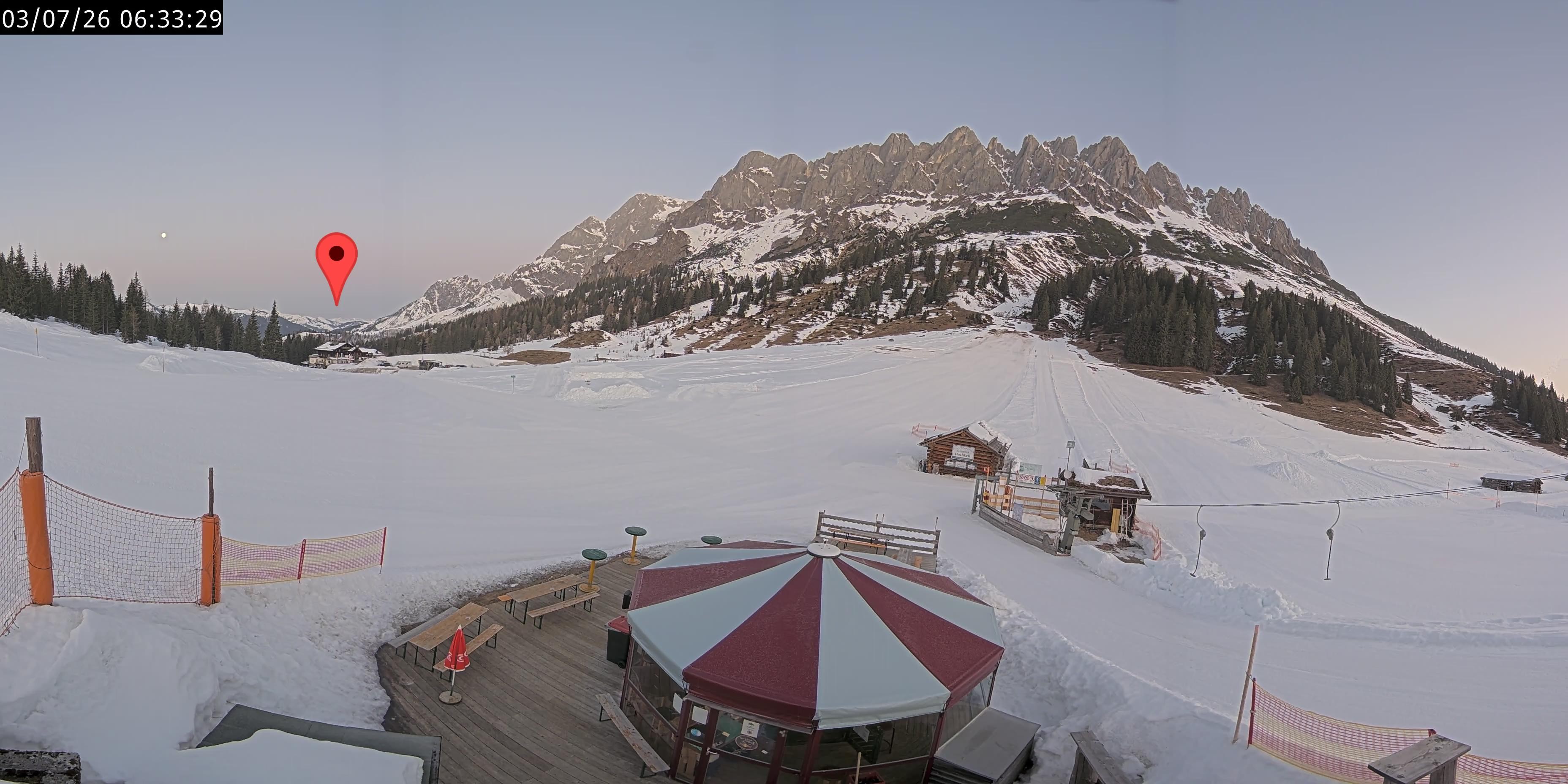 Archiv Foto Webcam Berghotel Arthurhaus am Hochkönig