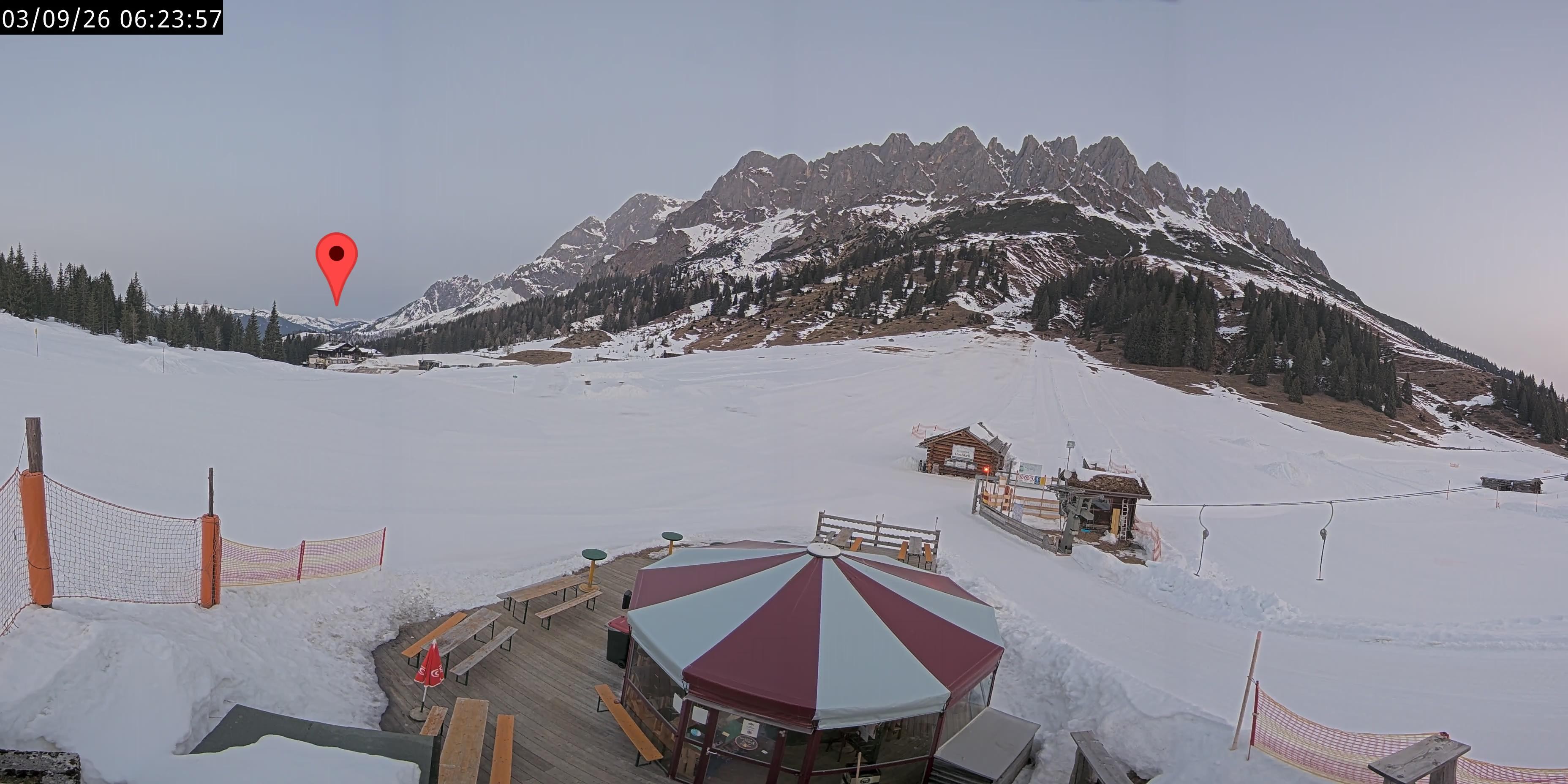 Archiv Foto Webcam Berghotel Arthurhaus am Hochkönig