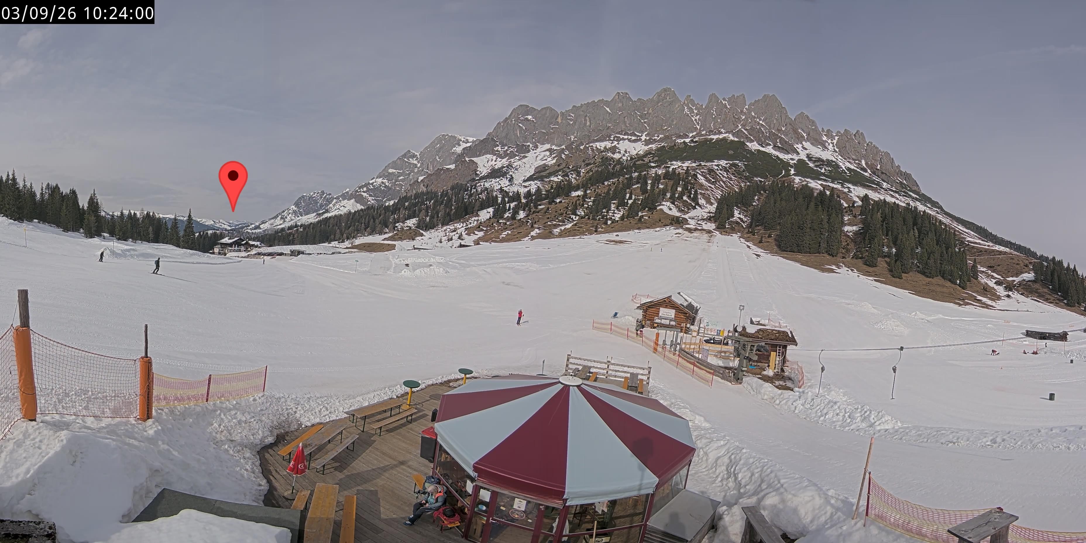 Archiv Foto Webcam Berghotel Arthurhaus am Hochkönig