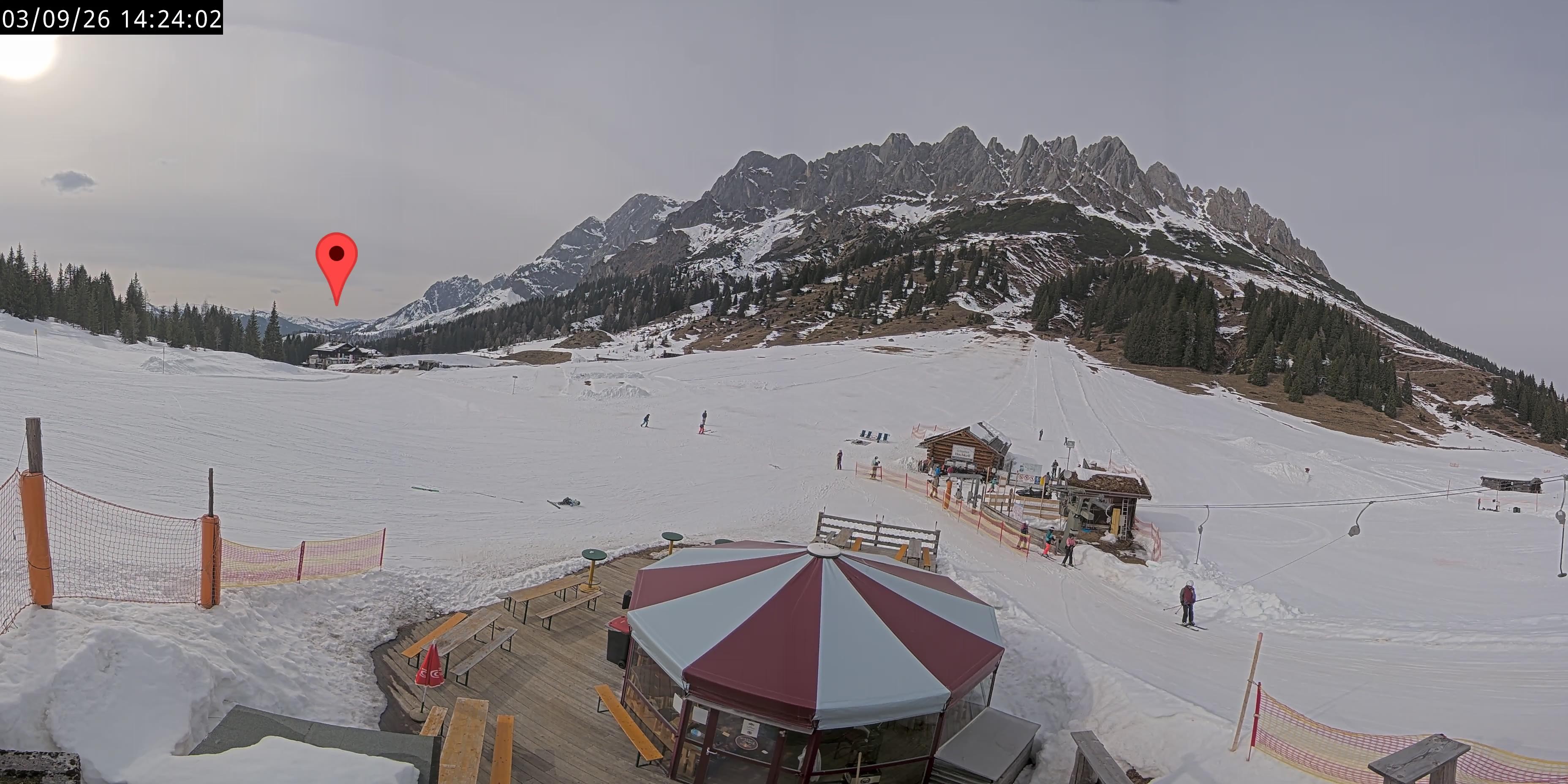 Archiv Foto Webcam Berghotel Arthurhaus am Hochkönig