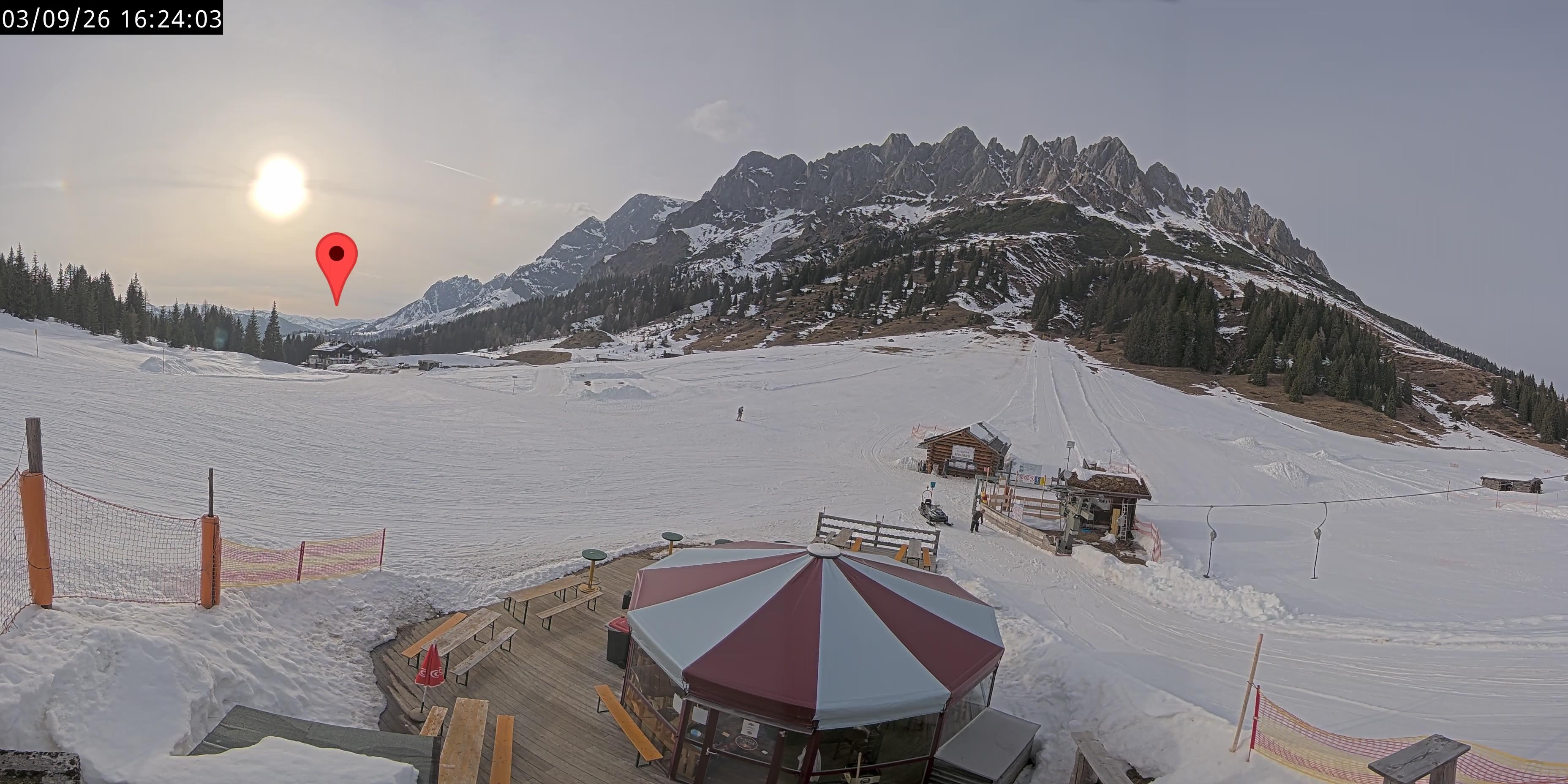 Archiv Foto Webcam Berghotel Arthurhaus am Hochkönig