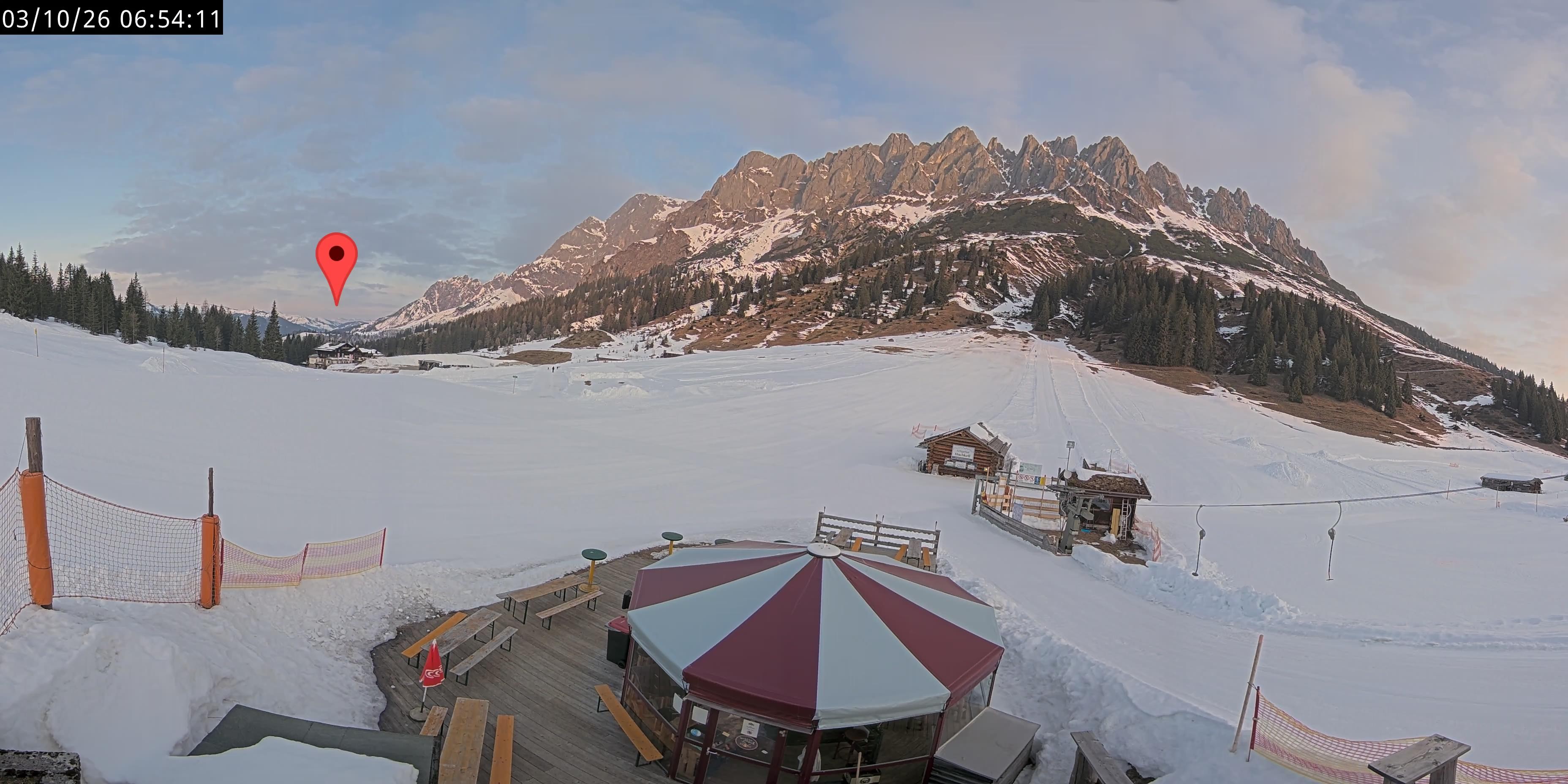 Archiv Foto Webcam Berghotel Arthurhaus am Hochkönig