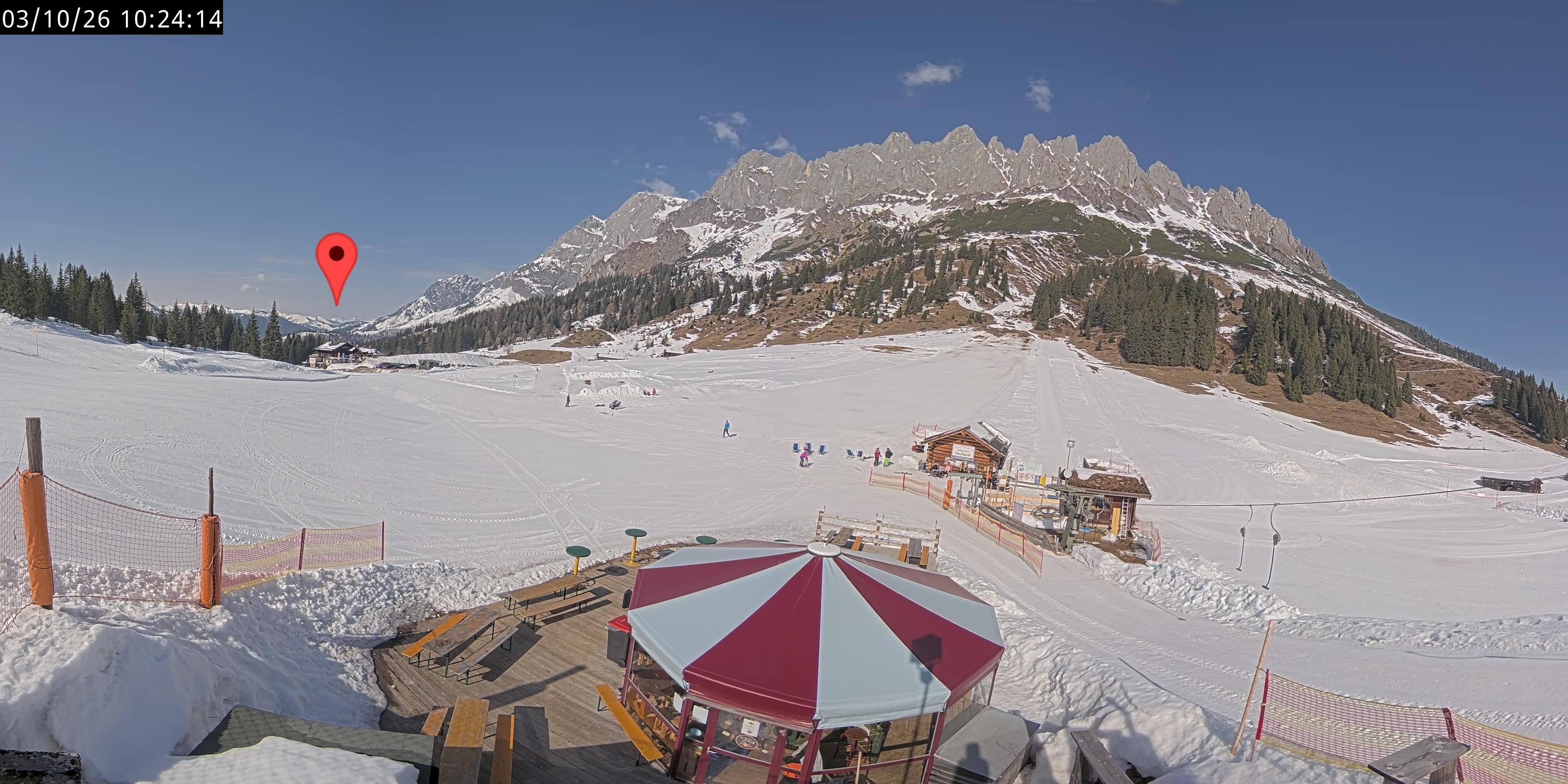 Archiv Foto Webcam Berghotel Arthurhaus am Hochkönig