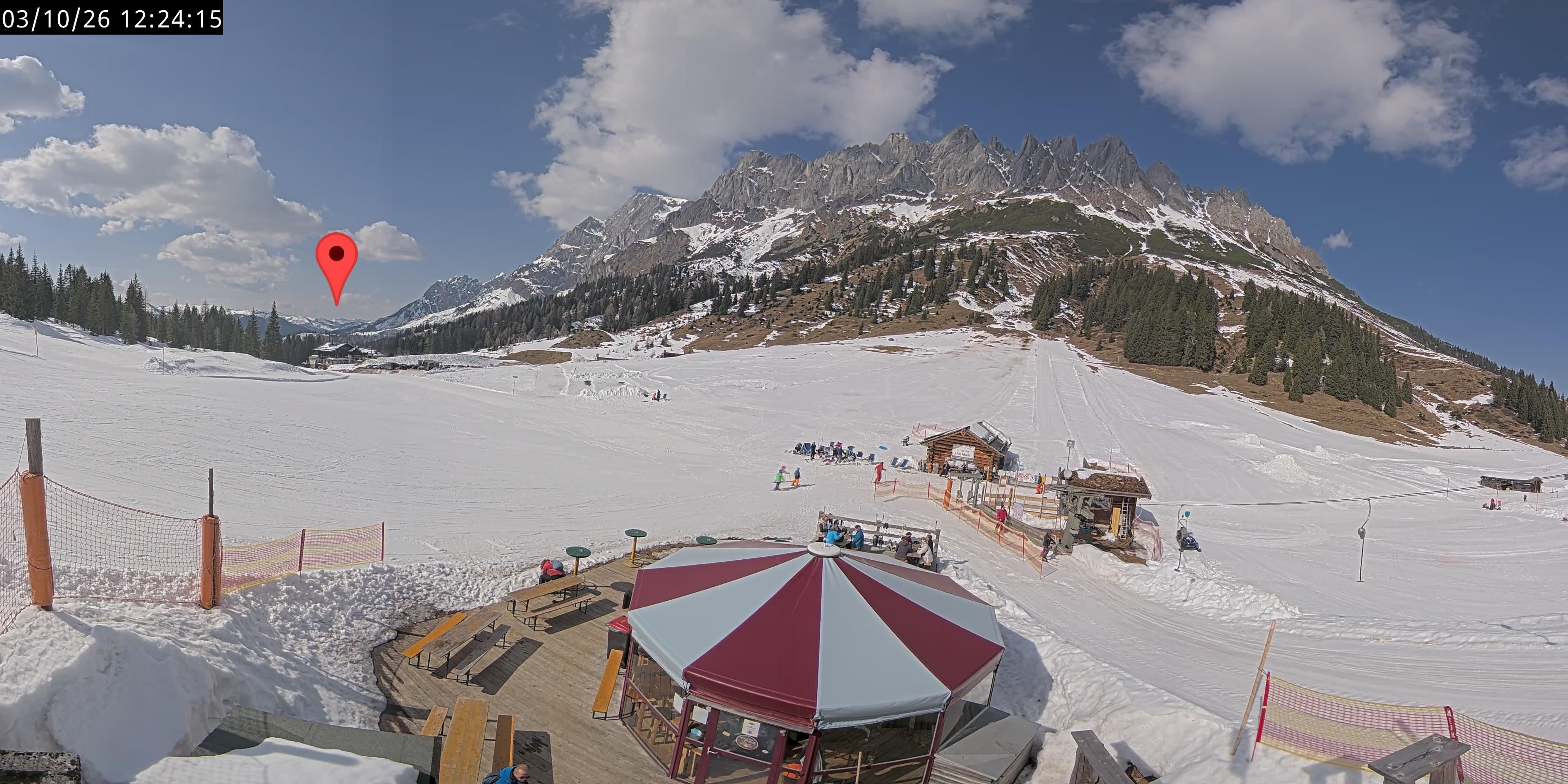 Archiv Foto Webcam Berghotel Arthurhaus am Hochkönig