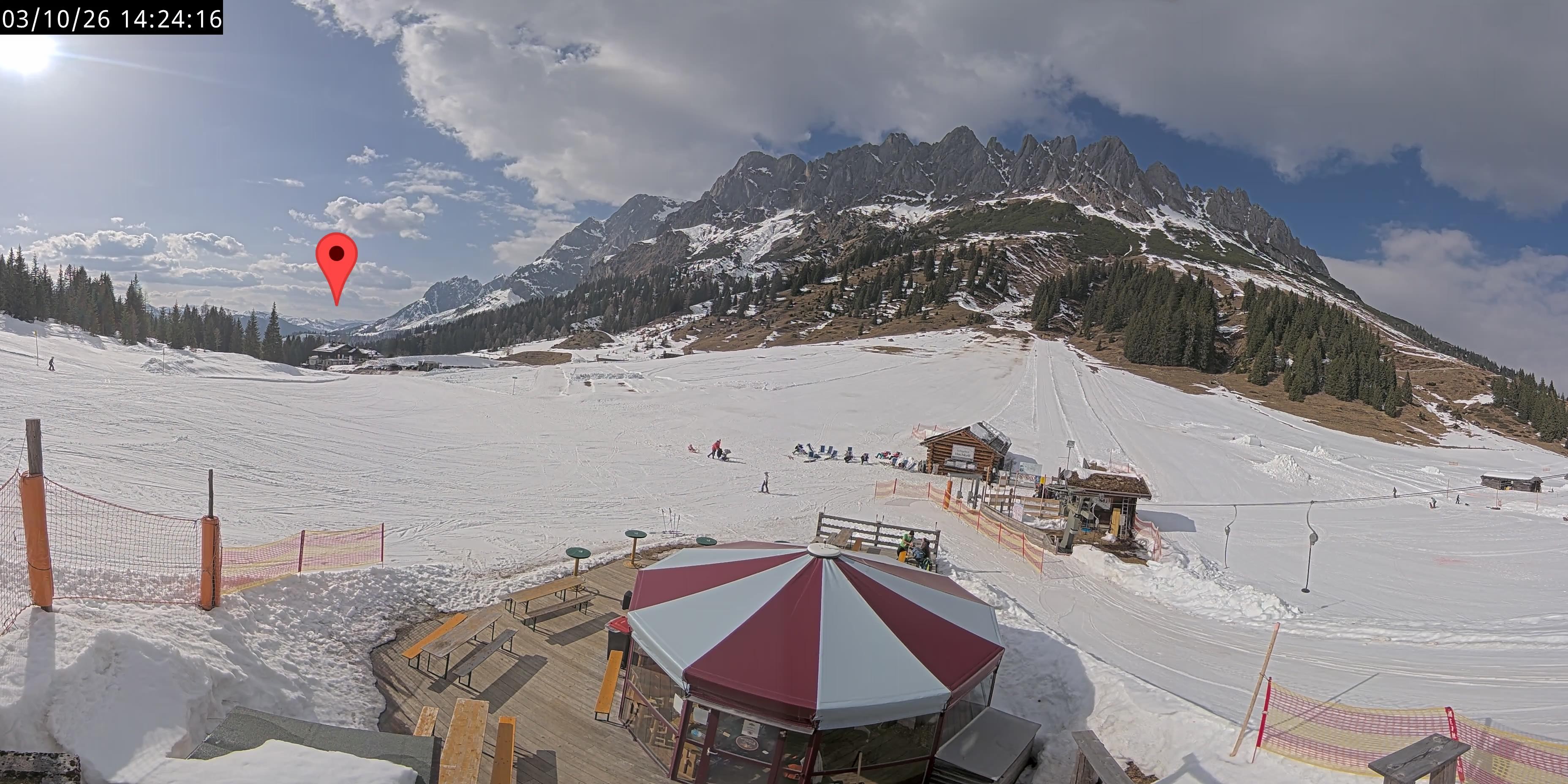 Archiv Foto Webcam Berghotel Arthurhaus am Hochkönig