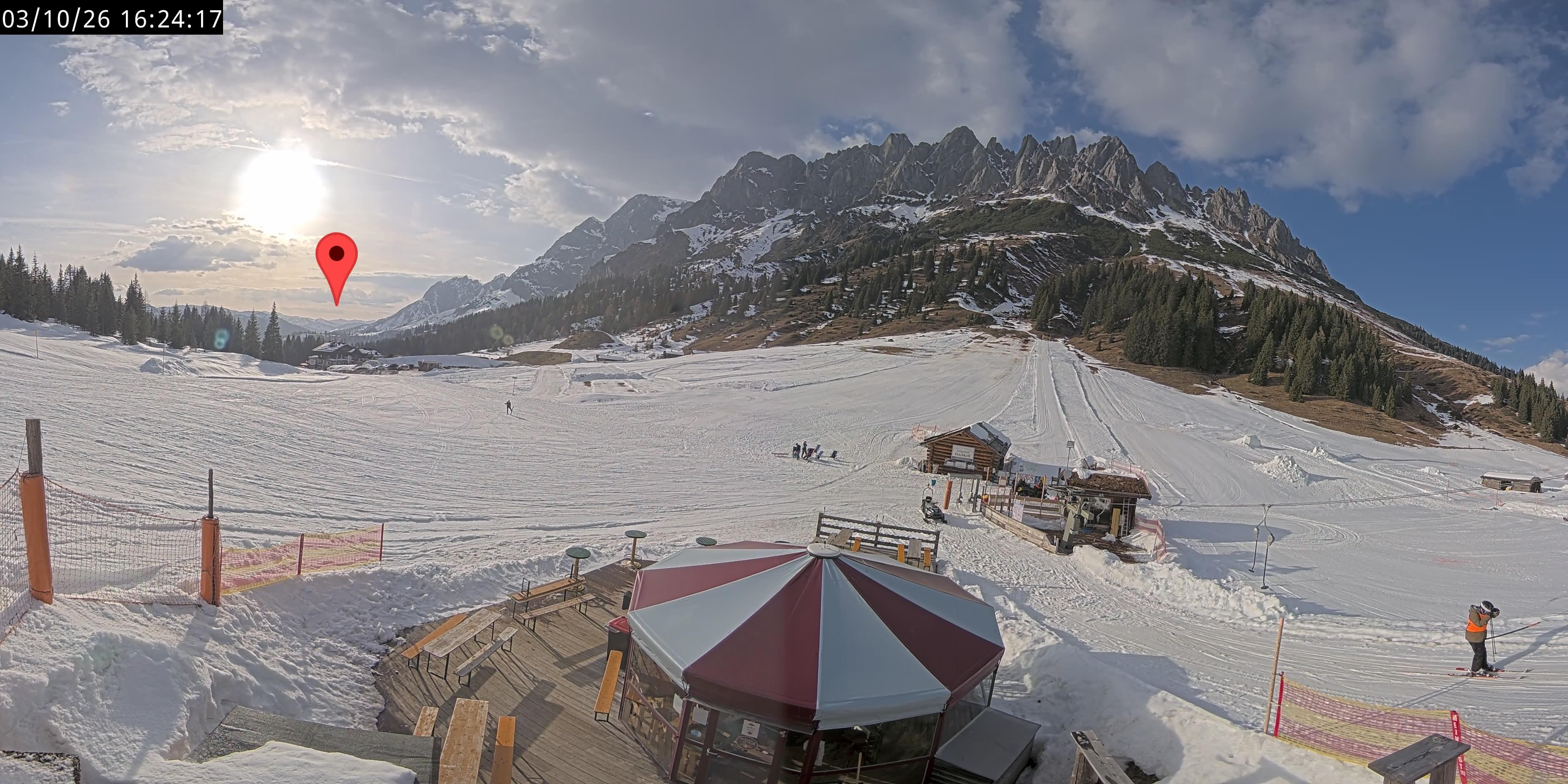 Archiv Foto Webcam Berghotel Arthurhaus am Hochkönig