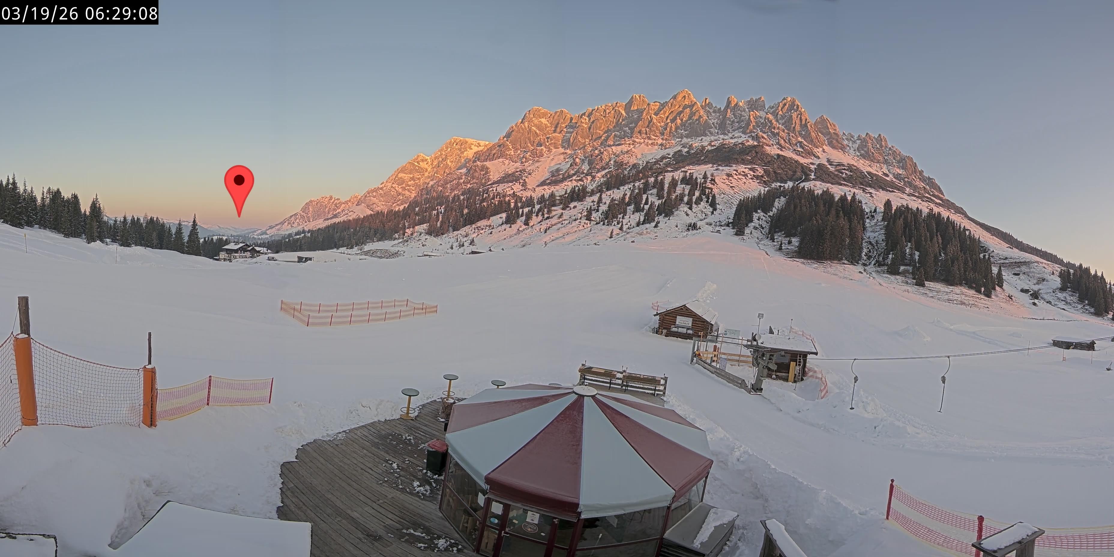 Archiv Foto Webcam Berghotel Arthurhaus am Hochkönig