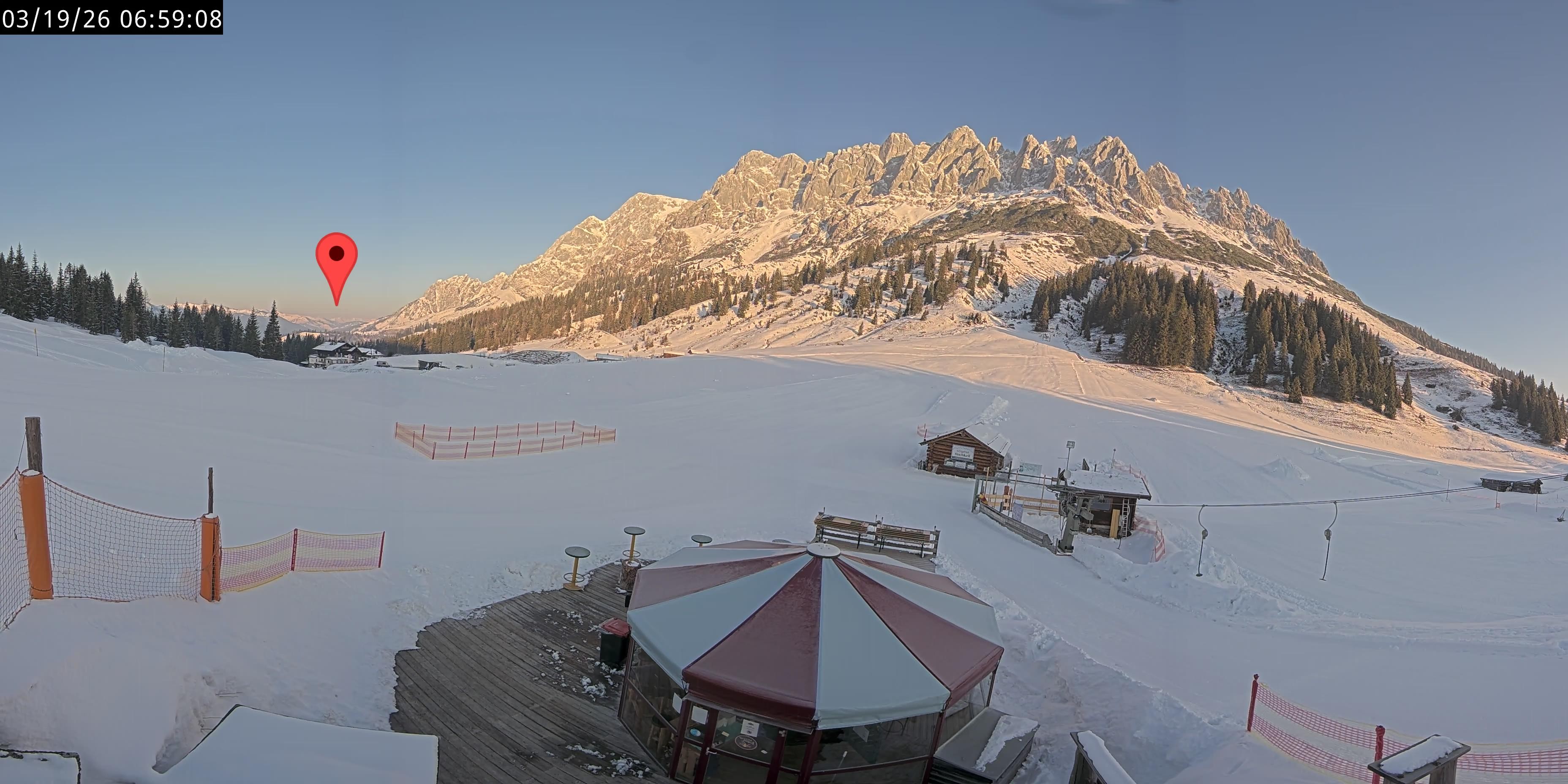 Archiv Foto Webcam Berghotel Arthurhaus am Hochkönig