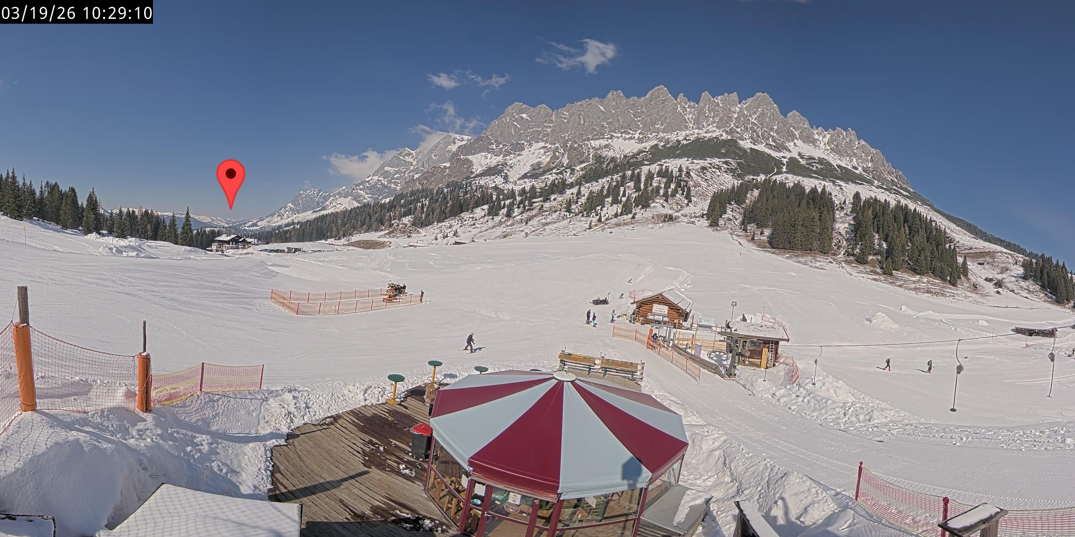 Archiv Foto Webcam Berghotel Arthurhaus am Hochkönig