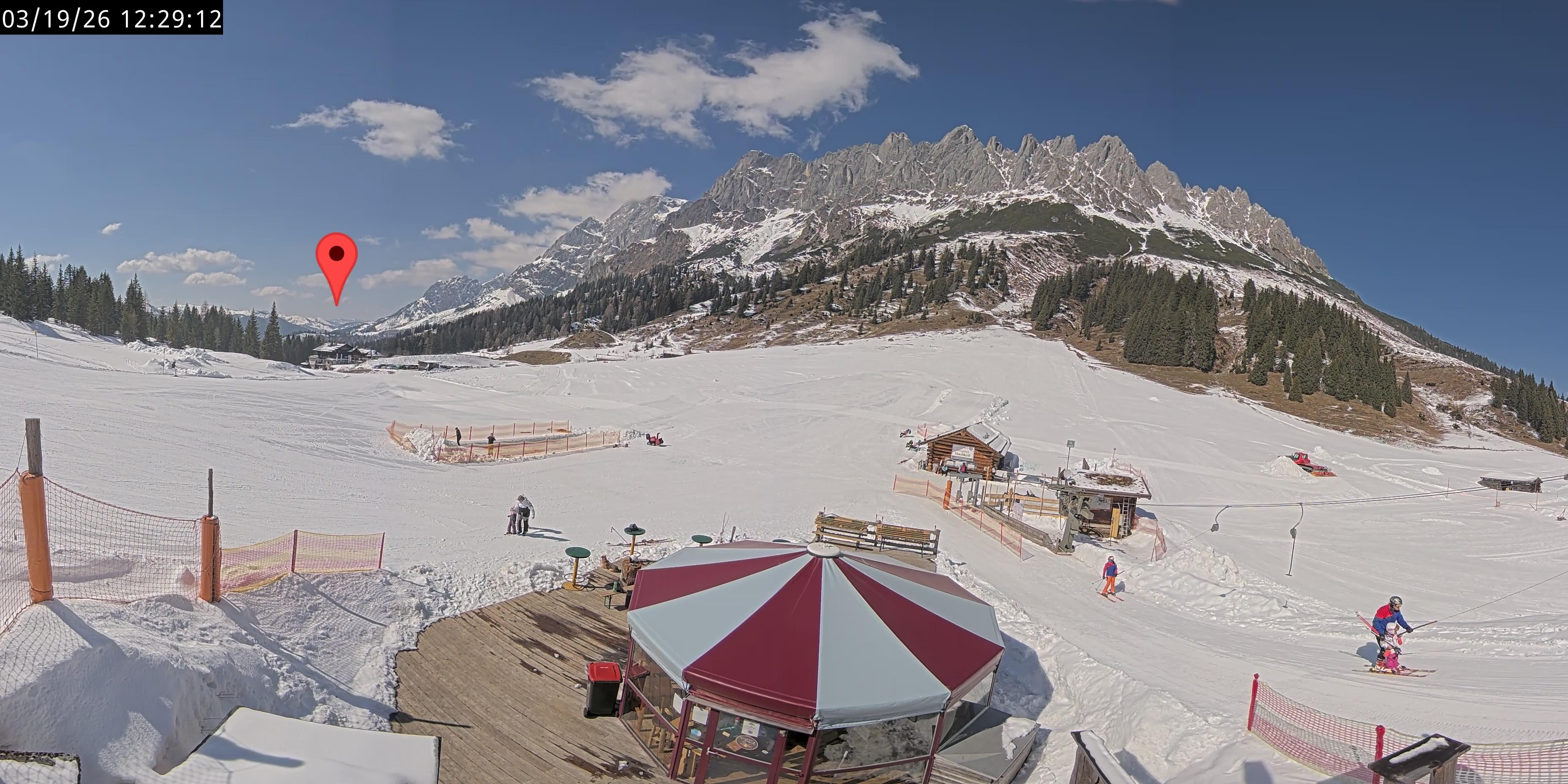 Archiv Foto Webcam Berghotel Arthurhaus am Hochkönig