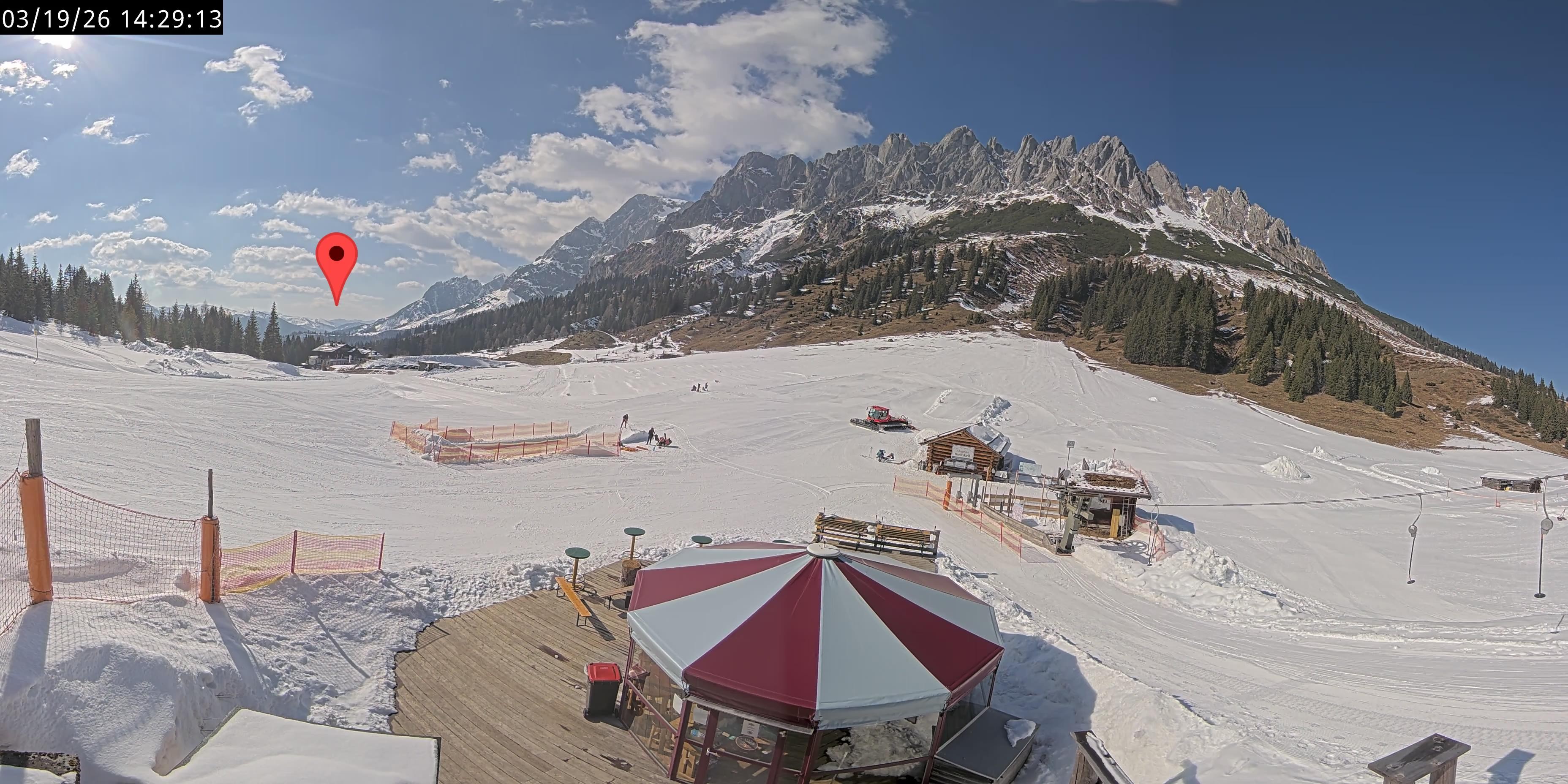 Archiv Foto Webcam Berghotel Arthurhaus am Hochkönig