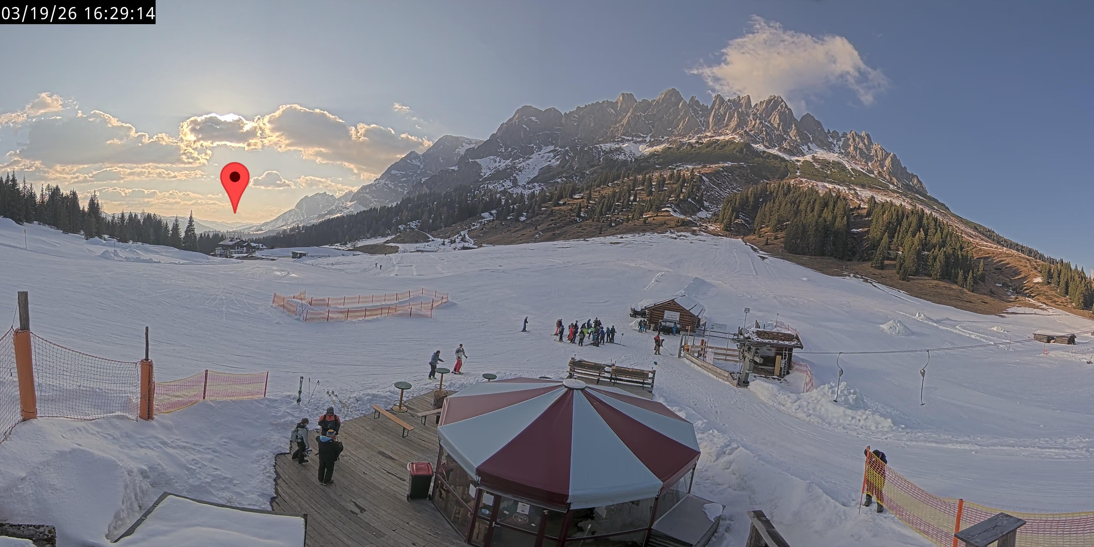 Archiv Foto Webcam Berghotel Arthurhaus am Hochkönig