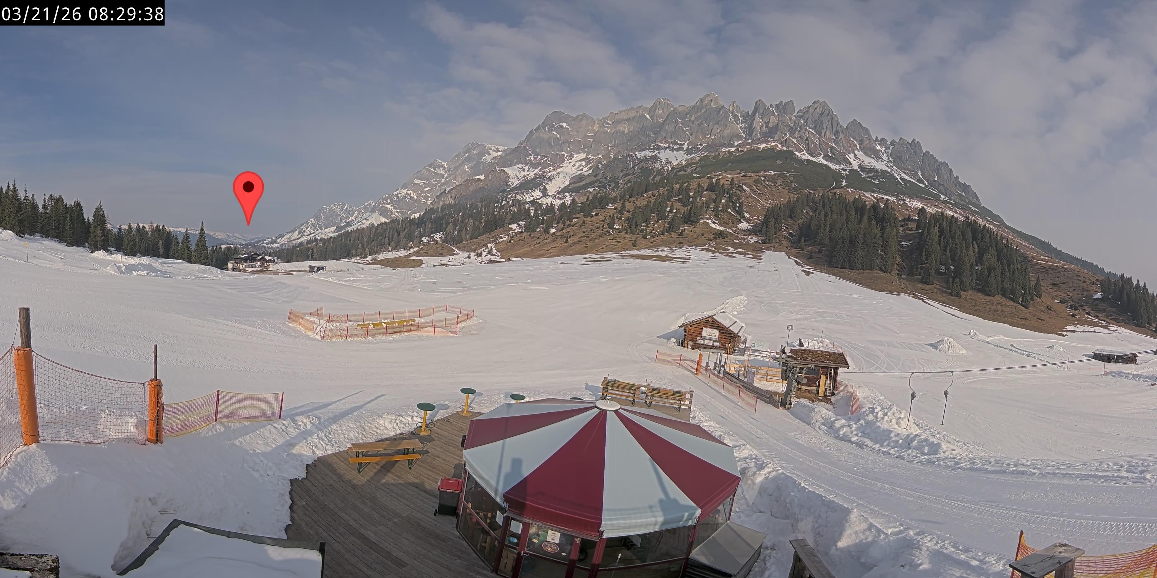 Archiv Foto Webcam Berghotel Arthurhaus am Hochkönig