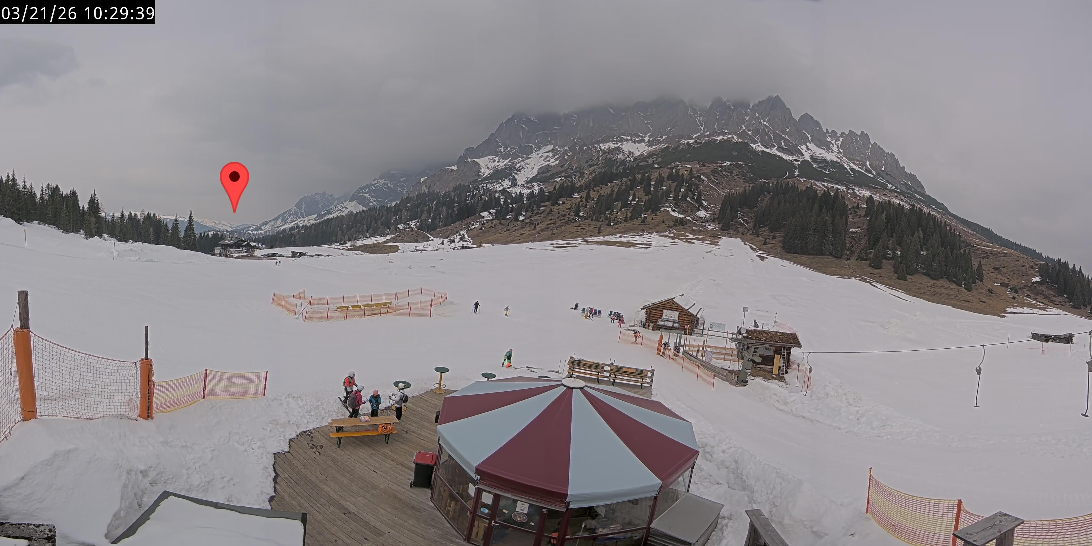 Archiv Foto Webcam Berghotel Arthurhaus am Hochkönig