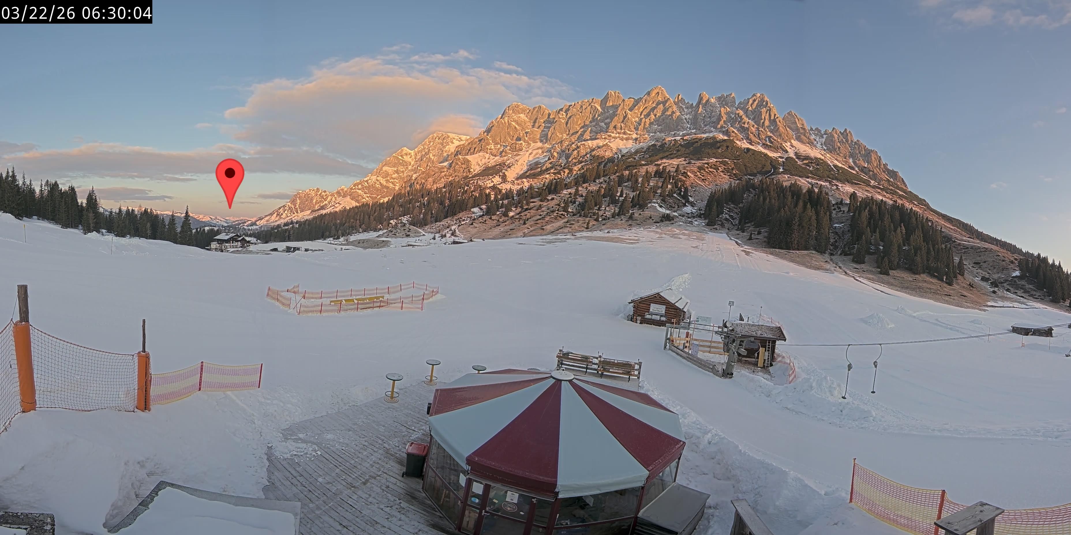 Archiv Foto Webcam Berghotel Arthurhaus am Hochkönig