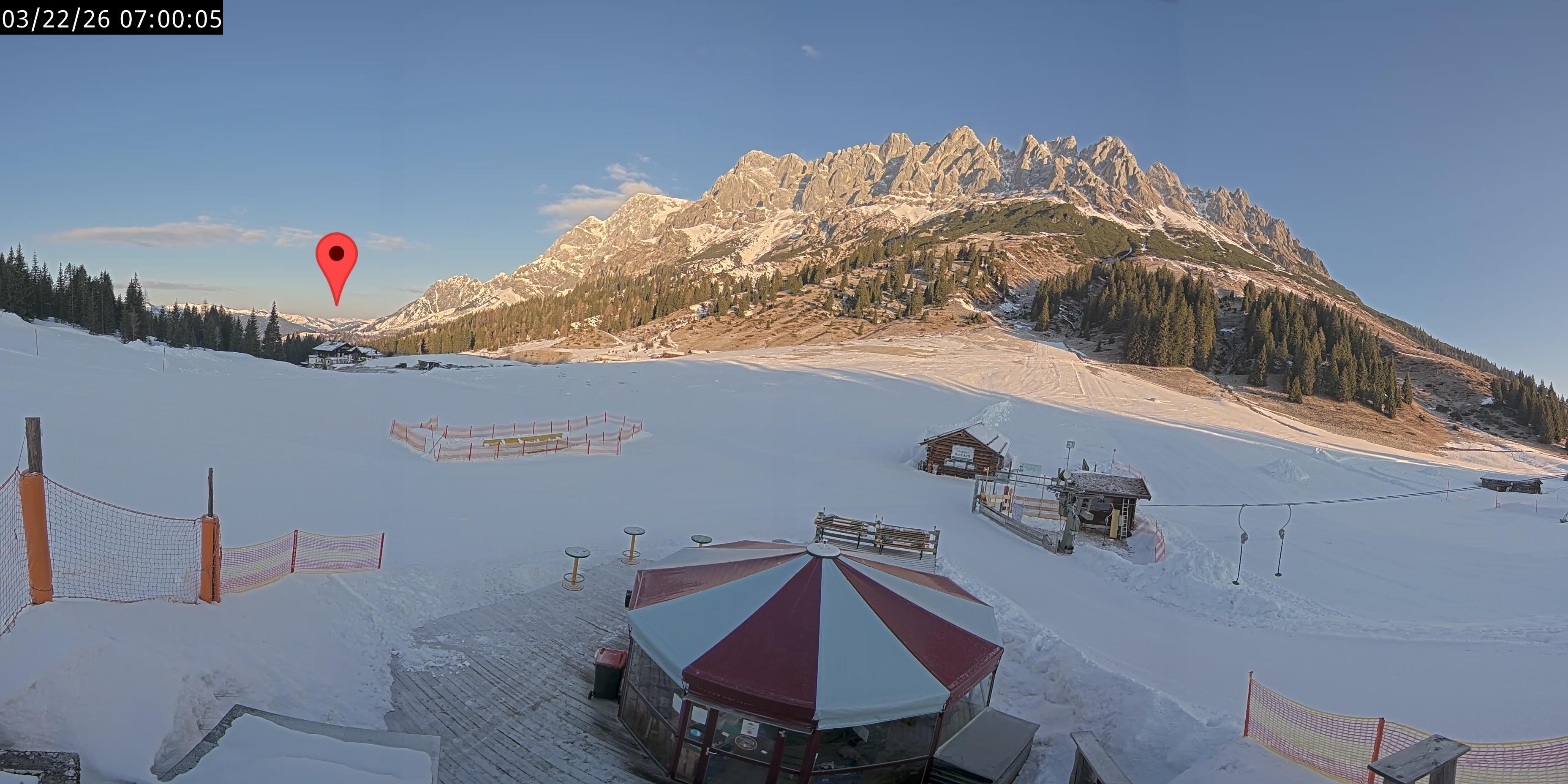 Archiv Foto Webcam Berghotel Arthurhaus am Hochkönig