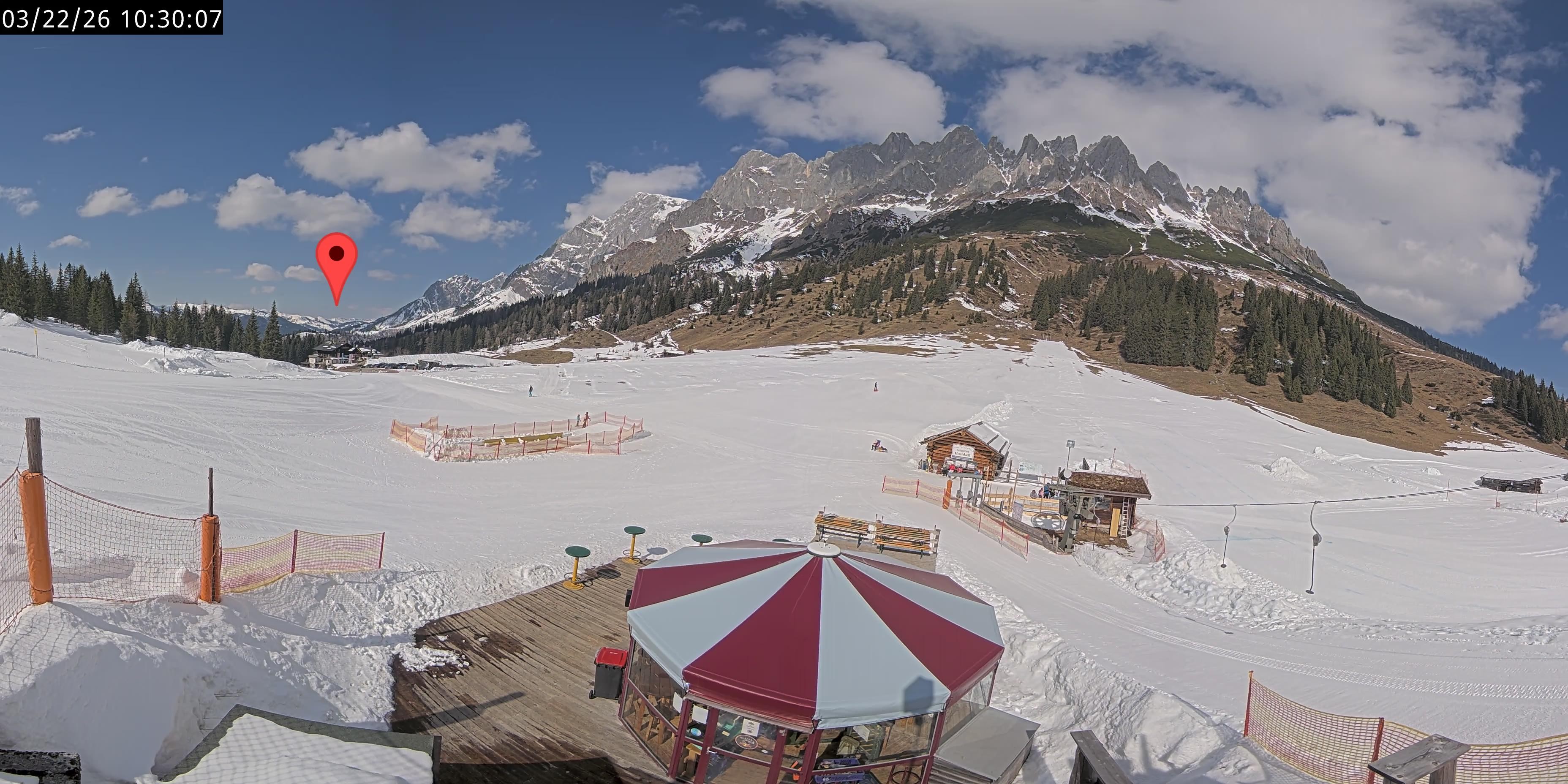 Archiv Foto Webcam Berghotel Arthurhaus am Hochkönig