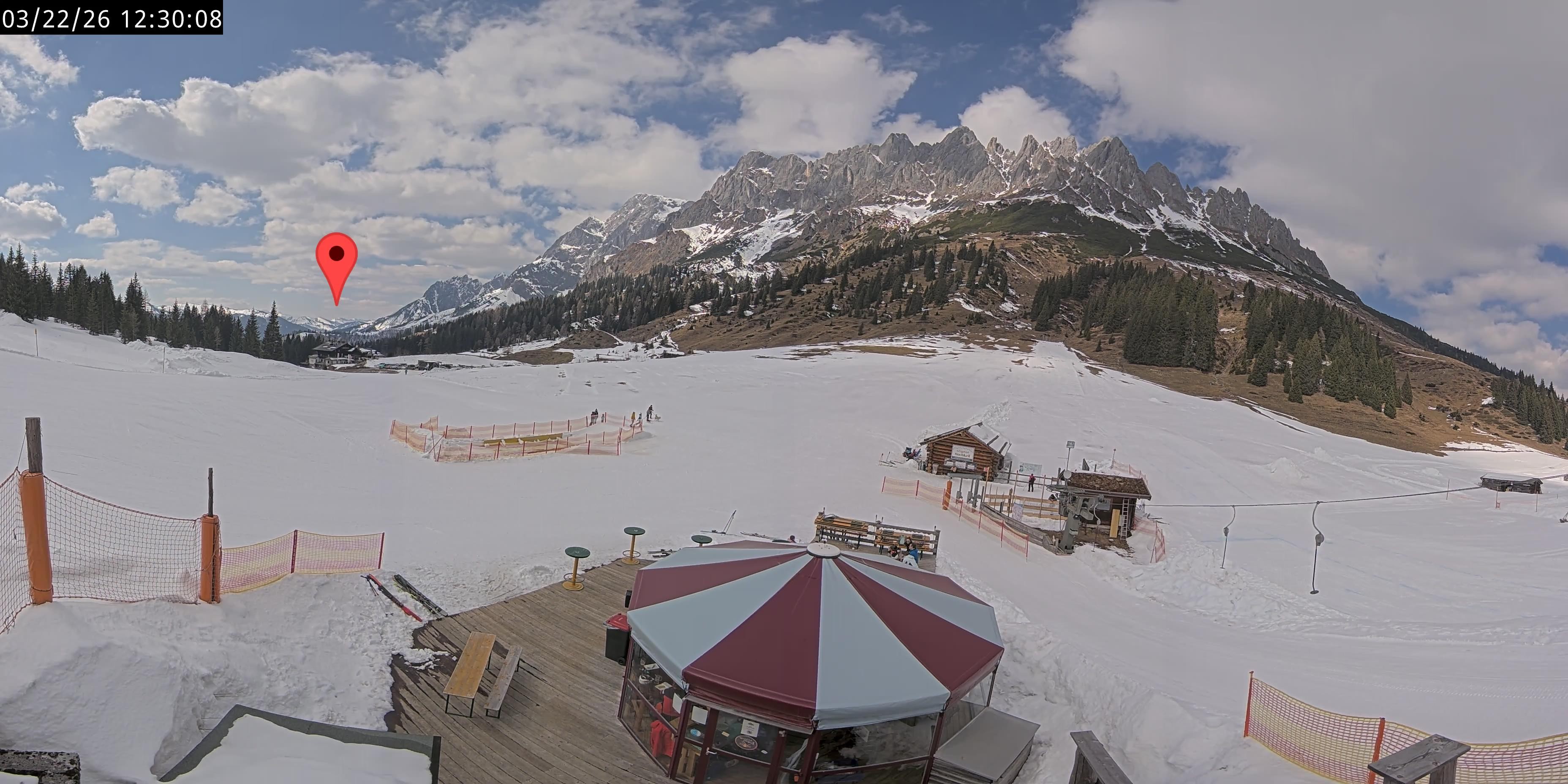 Archiv Foto Webcam Berghotel Arthurhaus am Hochkönig