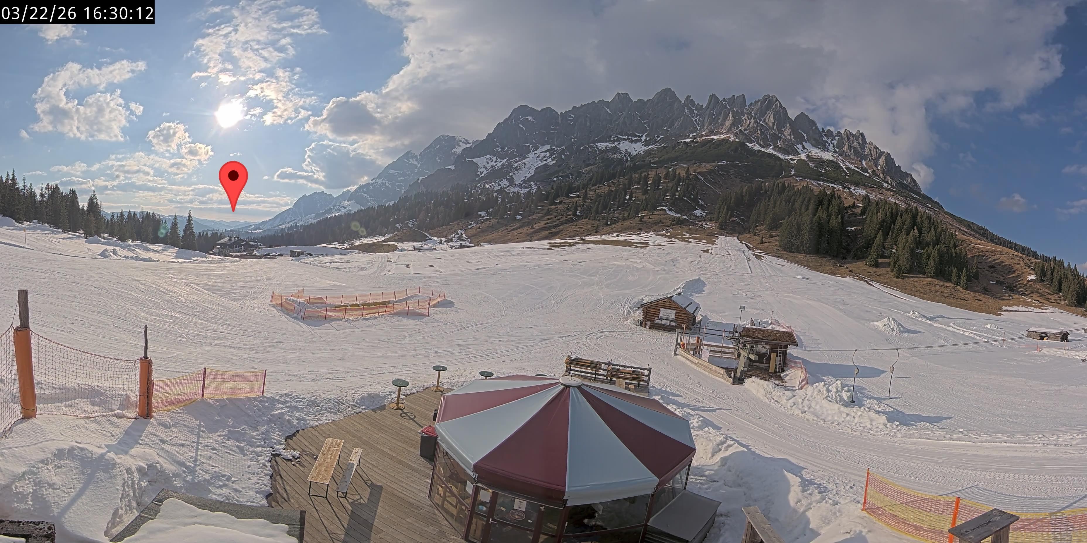 Archiv Foto Webcam Berghotel Arthurhaus am Hochkönig