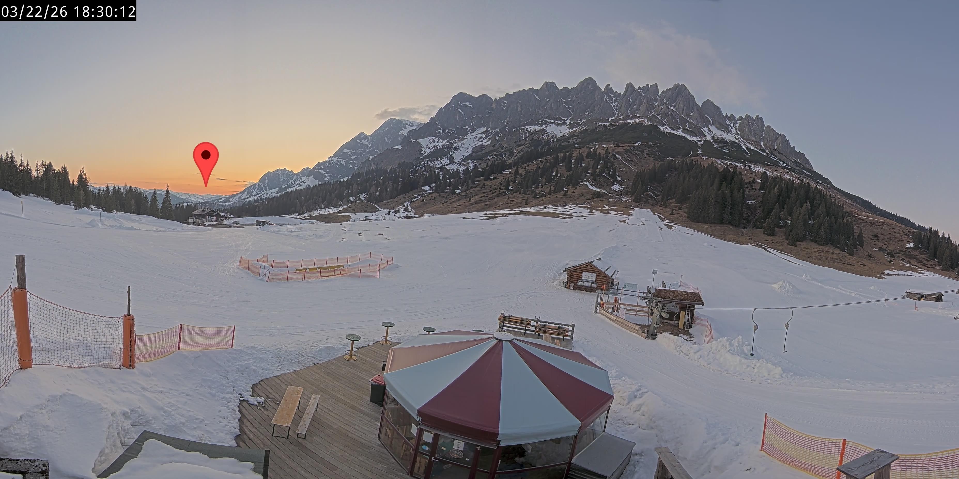Archiv Foto Webcam Berghotel Arthurhaus am Hochkönig