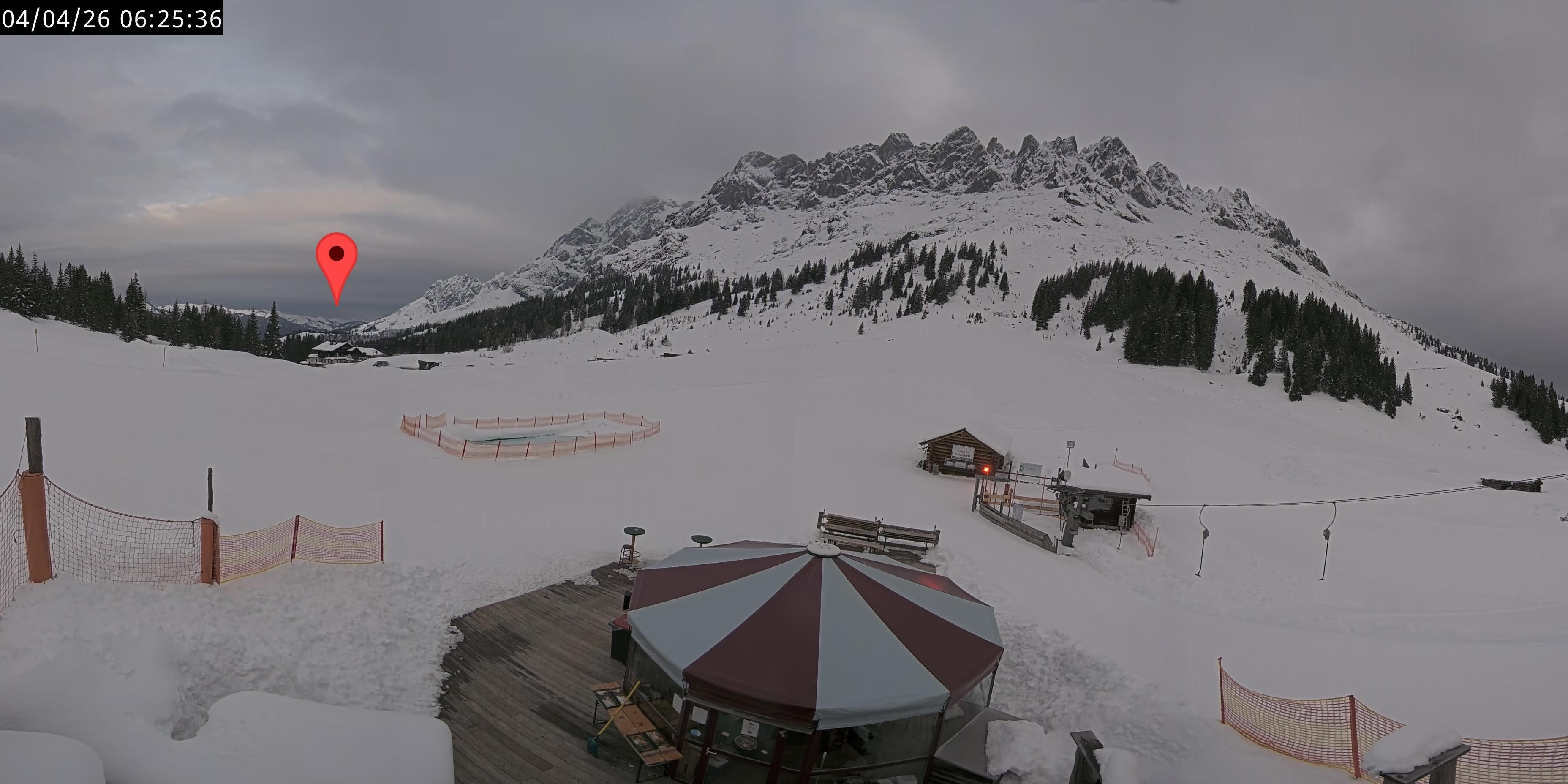 Archiv Foto Webcam Berghotel Arthurhaus am Hochkönig