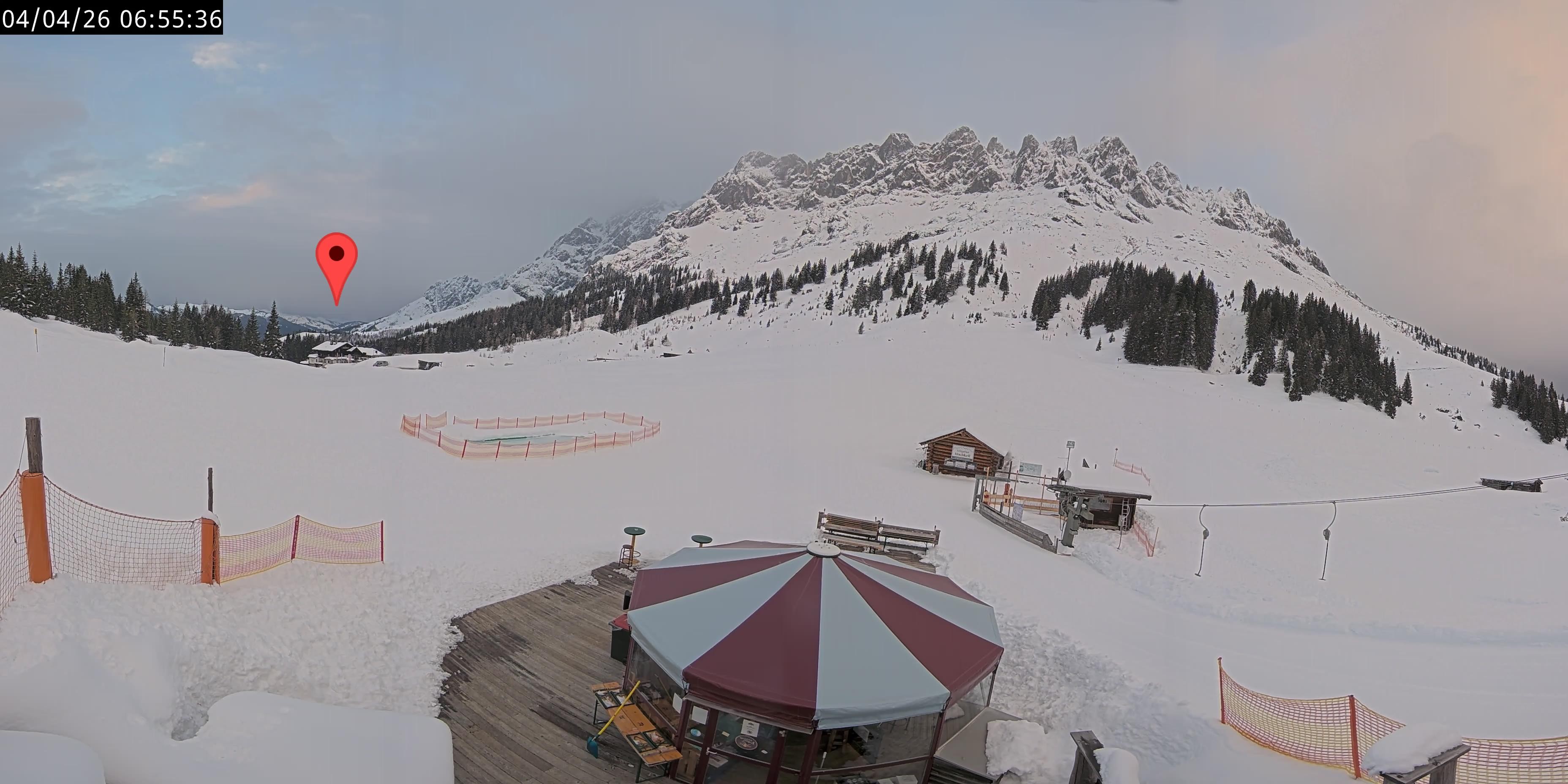 Archiv Foto Webcam Berghotel Arthurhaus am Hochkönig