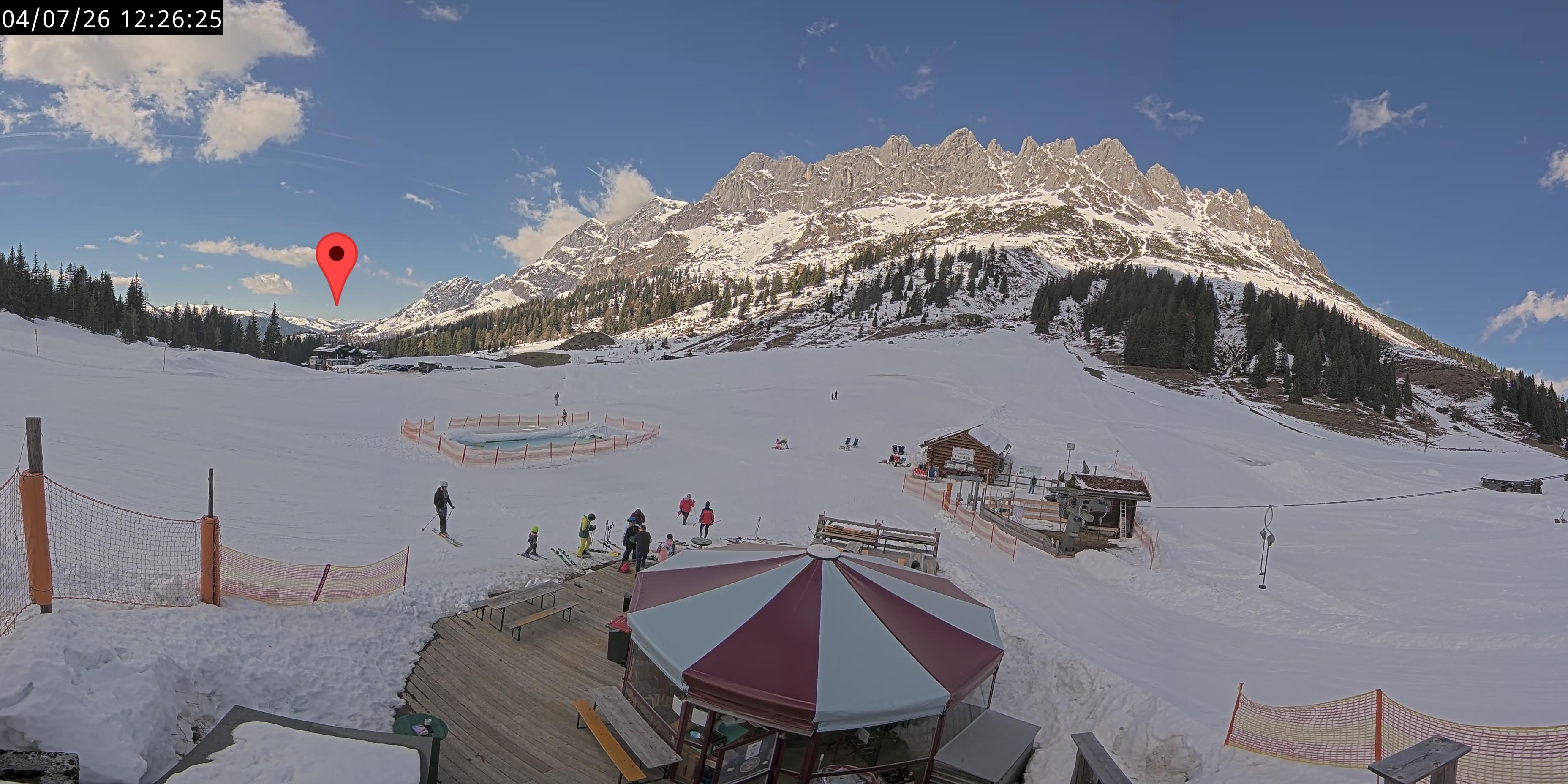 Archiv Foto Webcam Berghotel Arthurhaus am Hochkönig