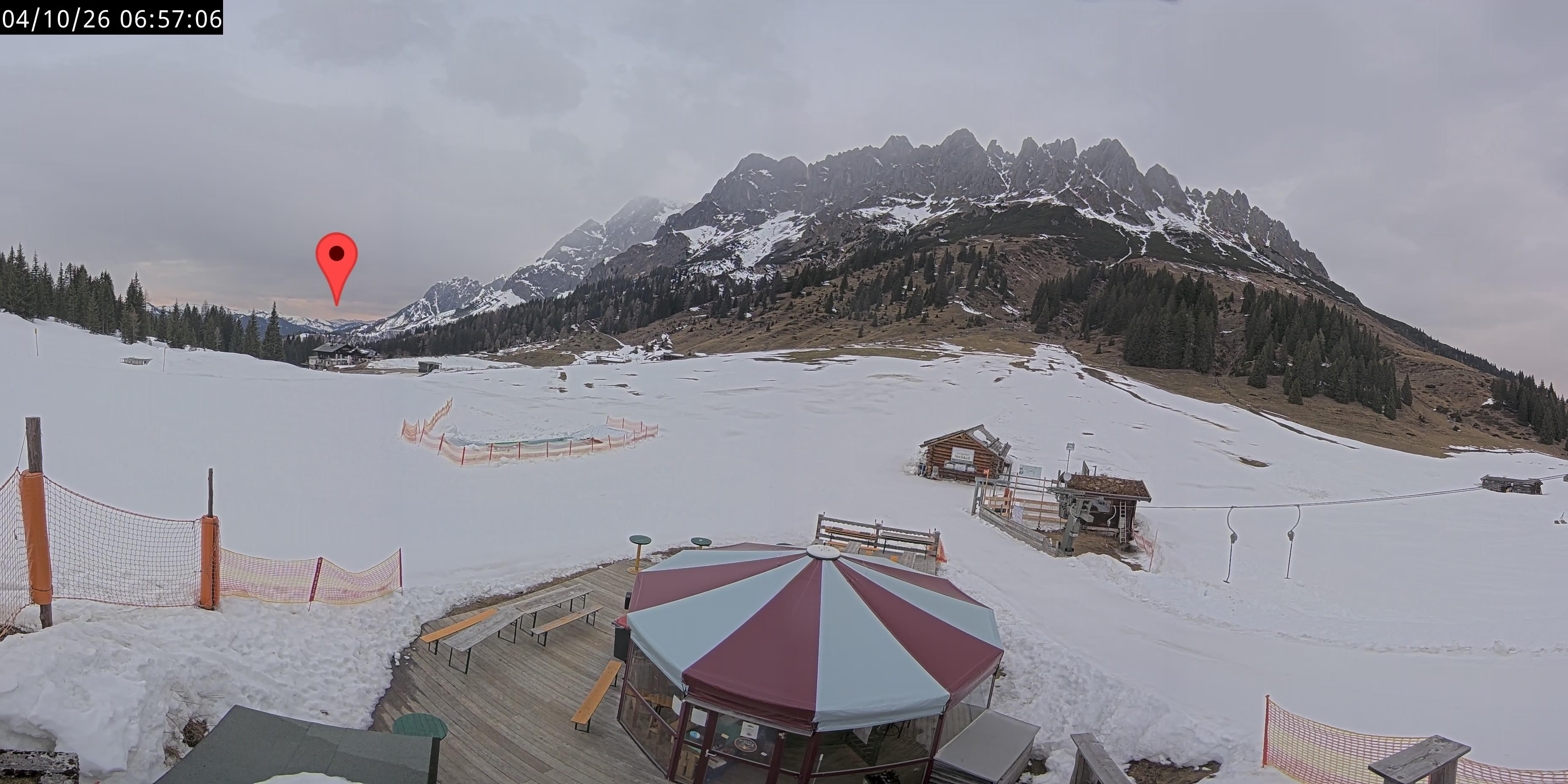 Archiv Foto Webcam Berghotel Arthurhaus am Hochkönig