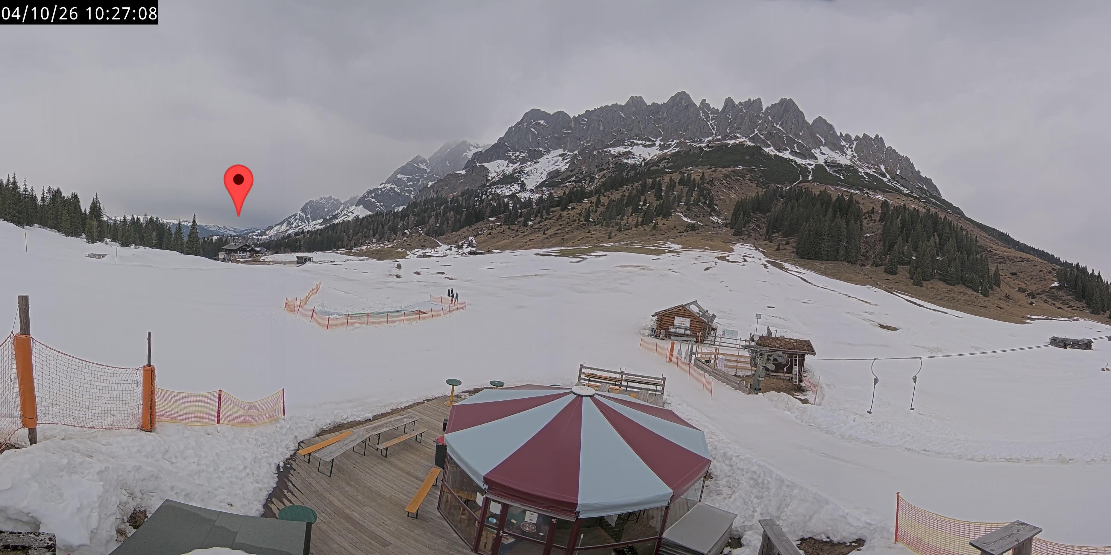 Archiv Foto Webcam Berghotel Arthurhaus am Hochkönig