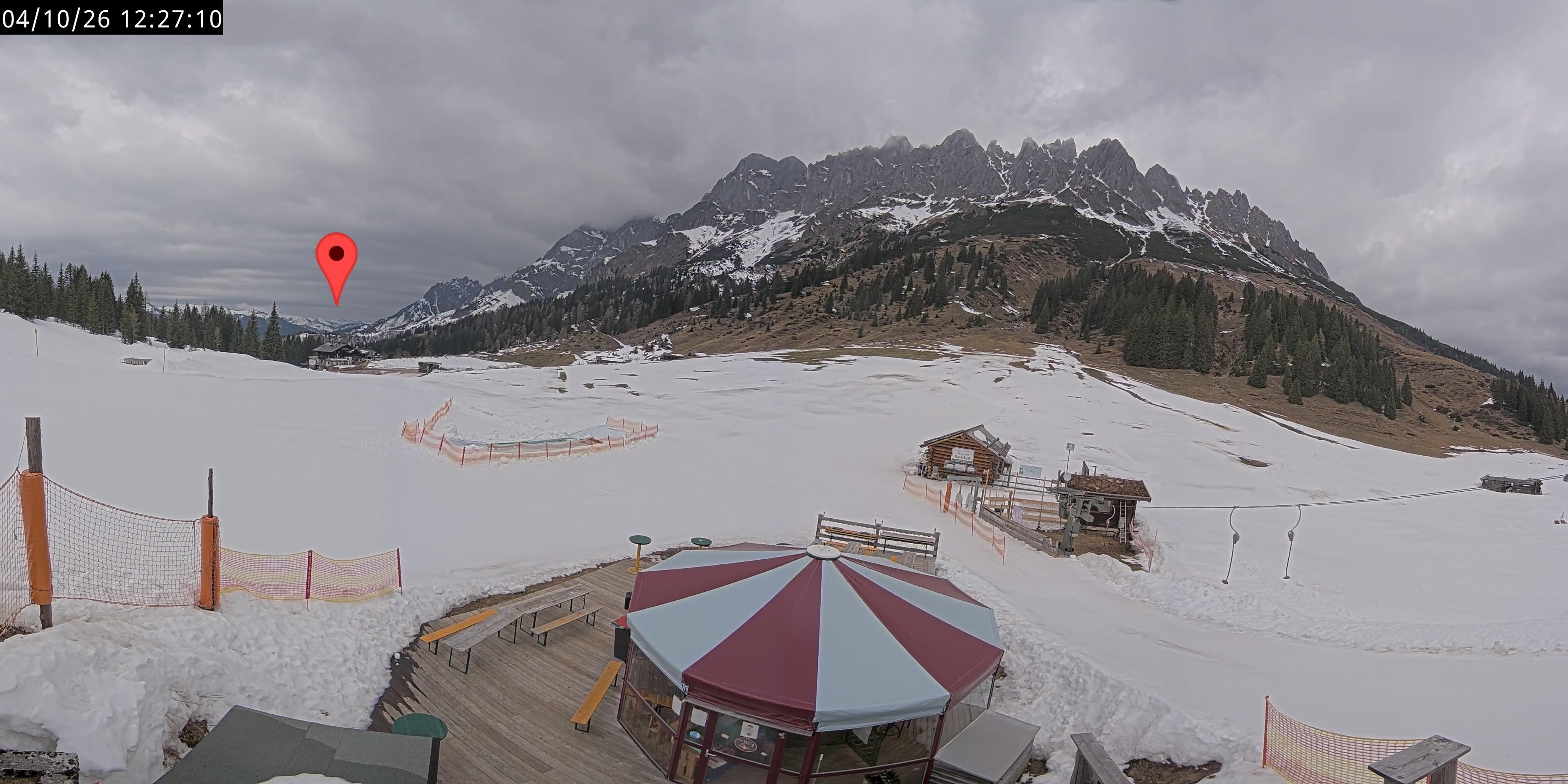 Archiv Foto Webcam Berghotel Arthurhaus am Hochkönig
