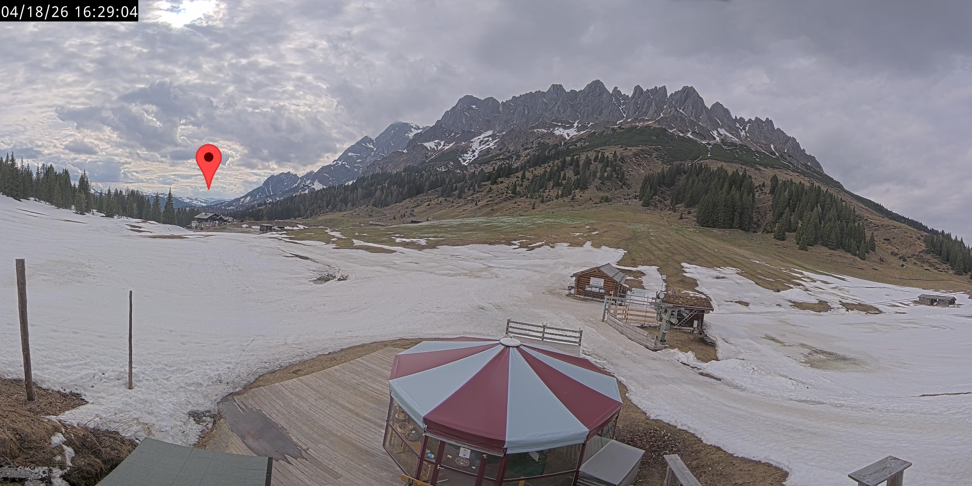 Archiv Foto Webcam Berghotel Arthurhaus am Hochkönig
