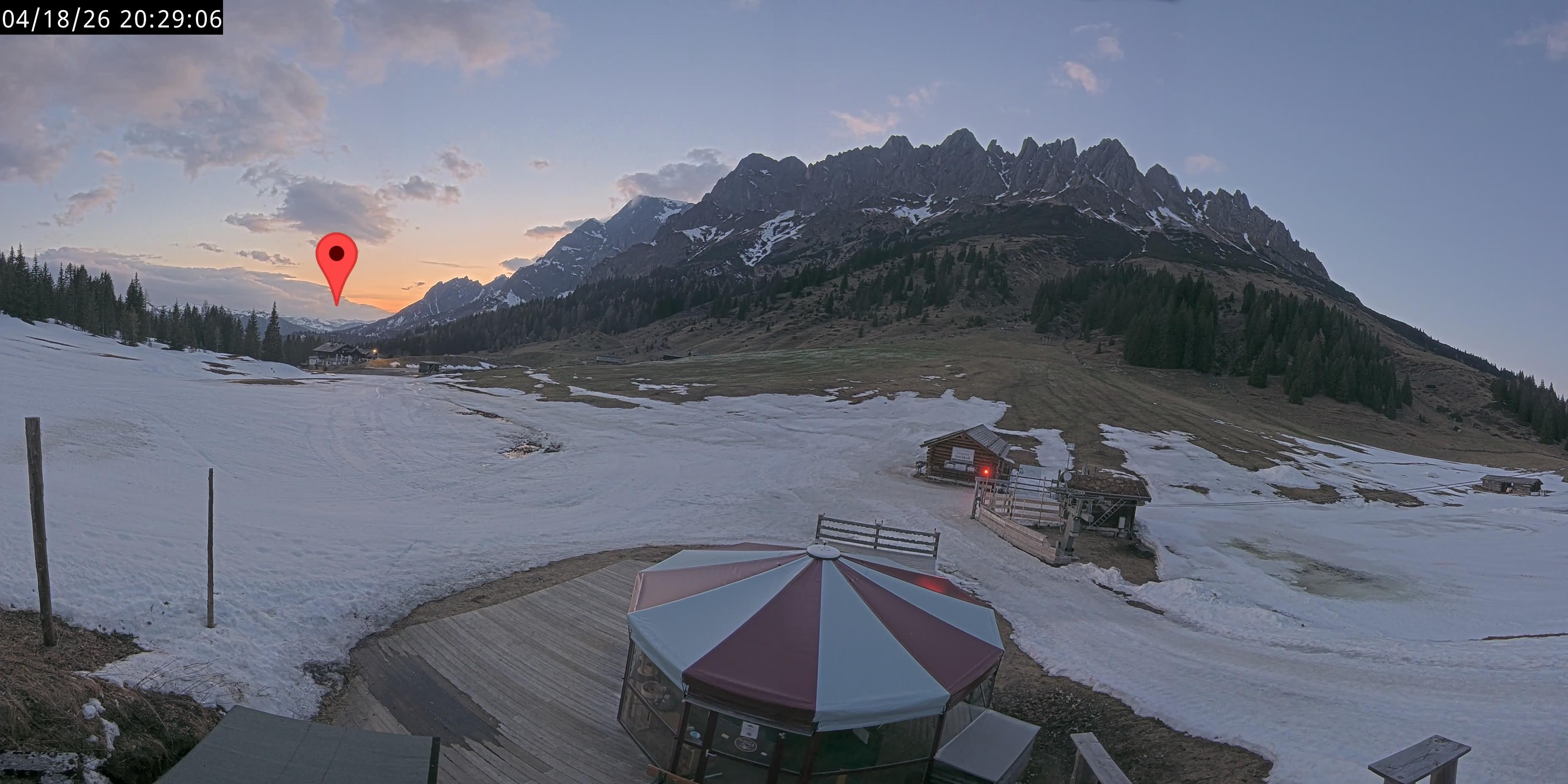 Archiv Foto Webcam Berghotel Arthurhaus am Hochkönig