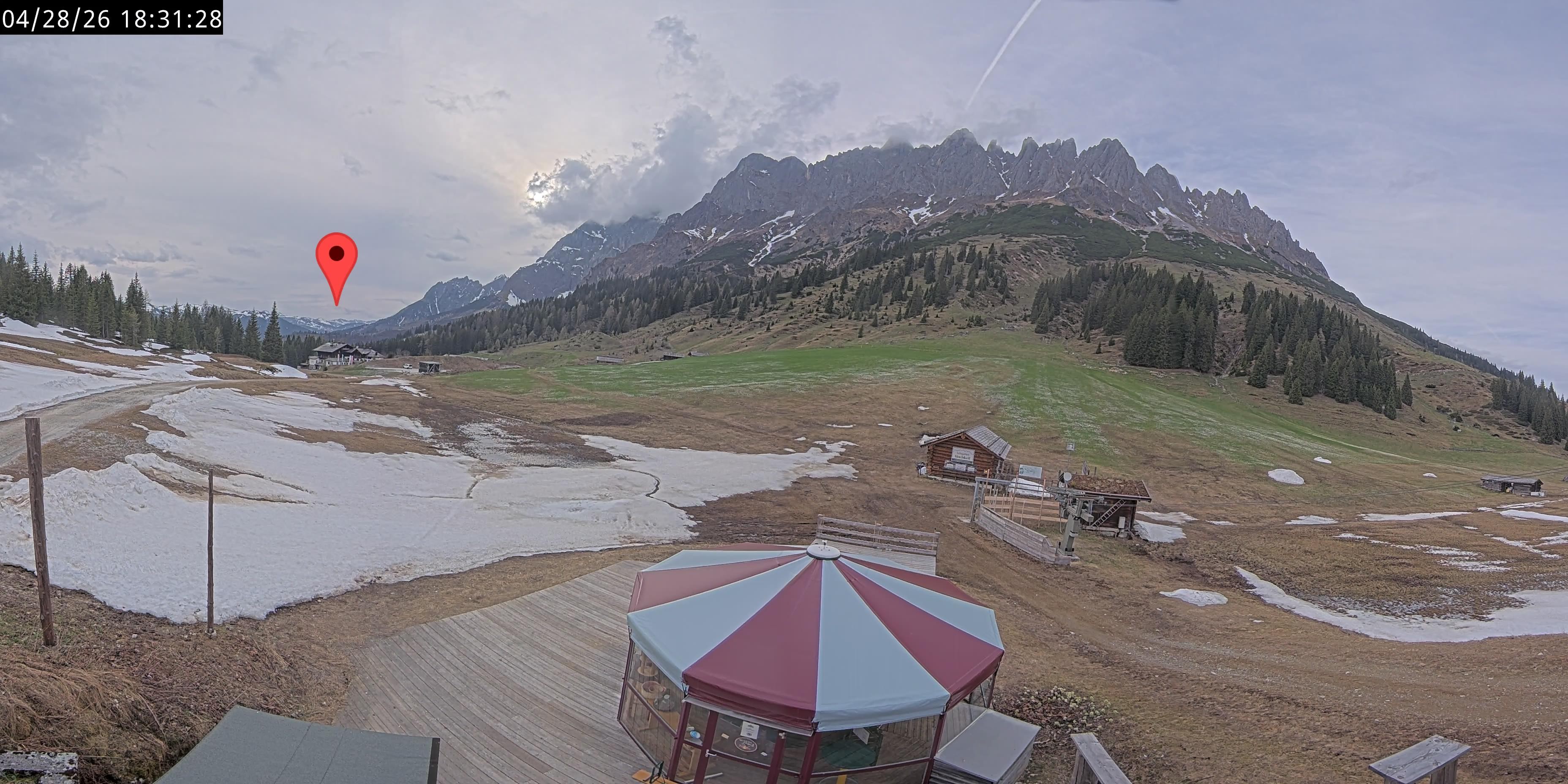 Archiv Foto Webcam Berghotel Arthurhaus am Hochkönig
