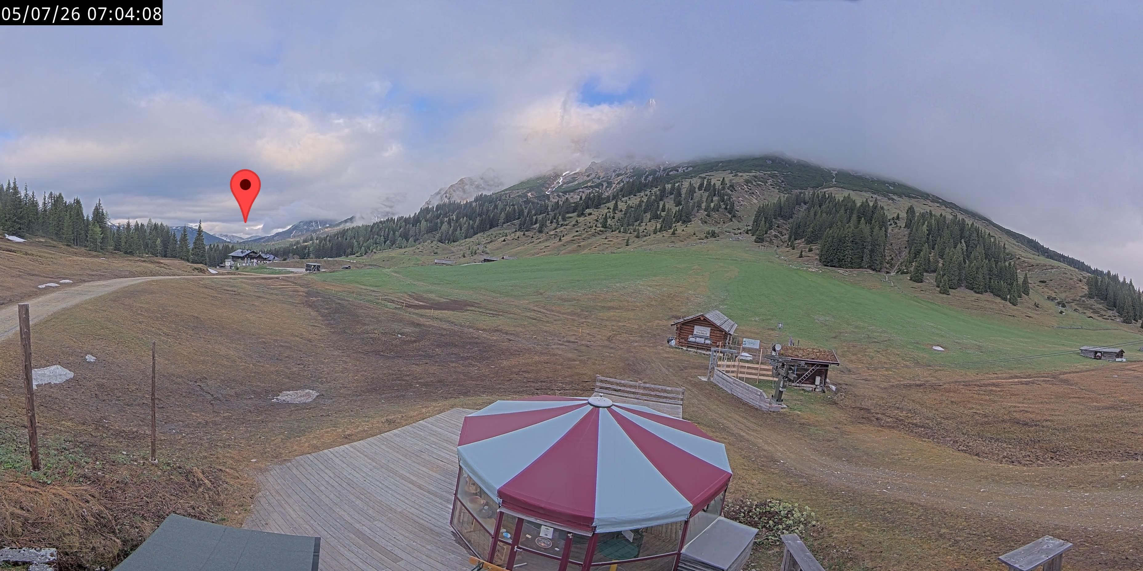 Archiv Foto Webcam Berghotel Arthurhaus am Hochkönig