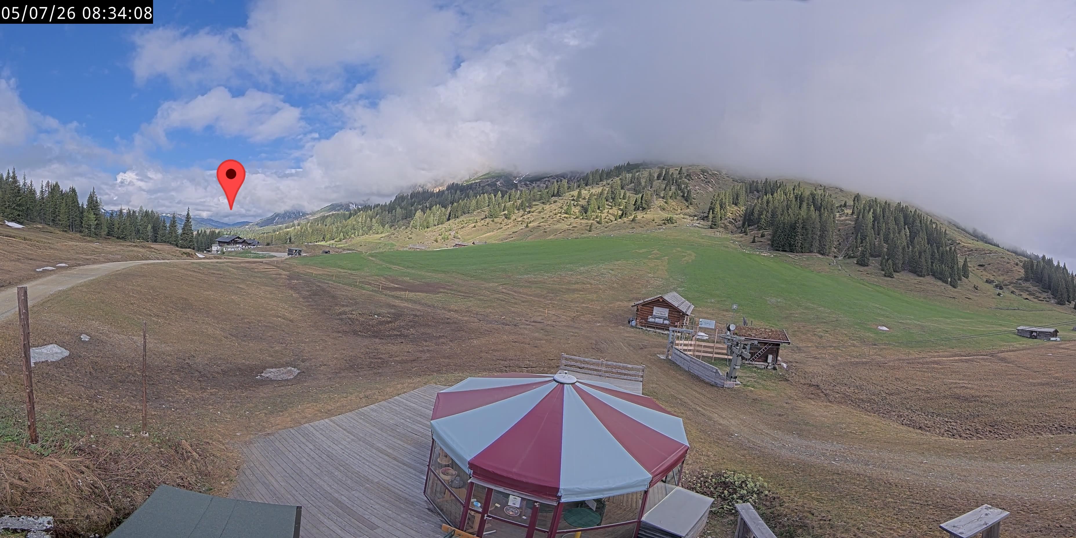 Archiv Foto Webcam Berghotel Arthurhaus am Hochkönig