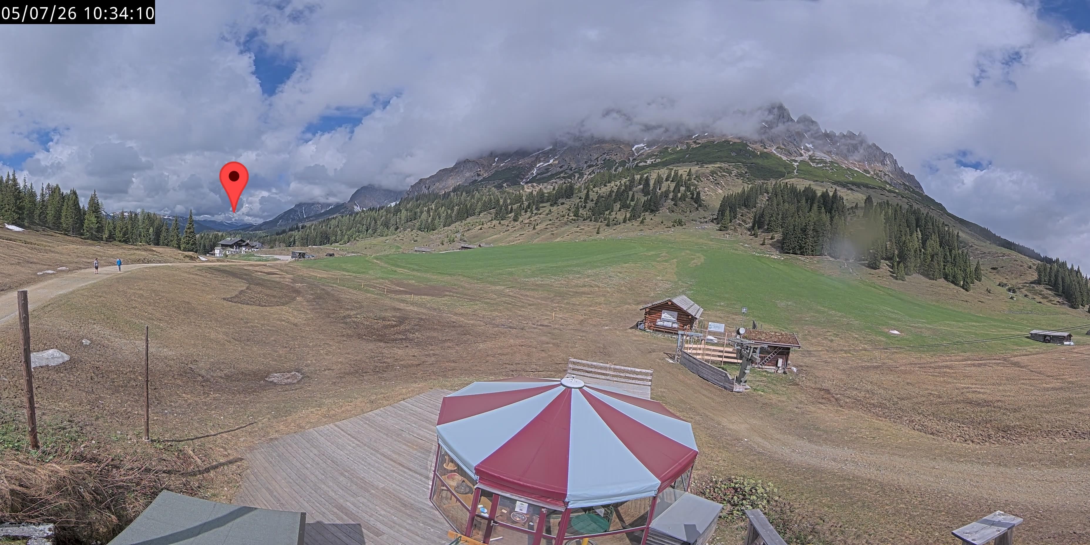 Archiv Foto Webcam Berghotel Arthurhaus am Hochkönig